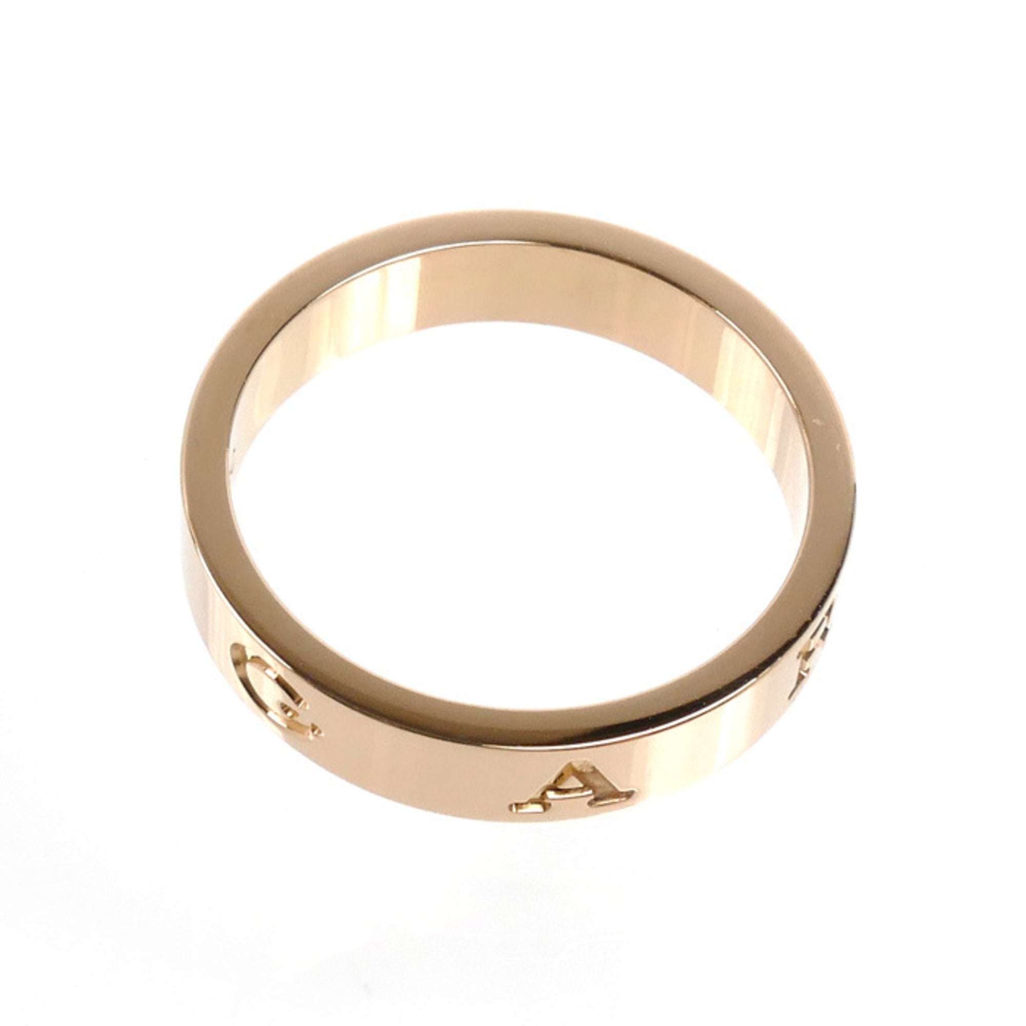 Bvlgari Pink Gold (18K) Band Ring (Pre-Owned)