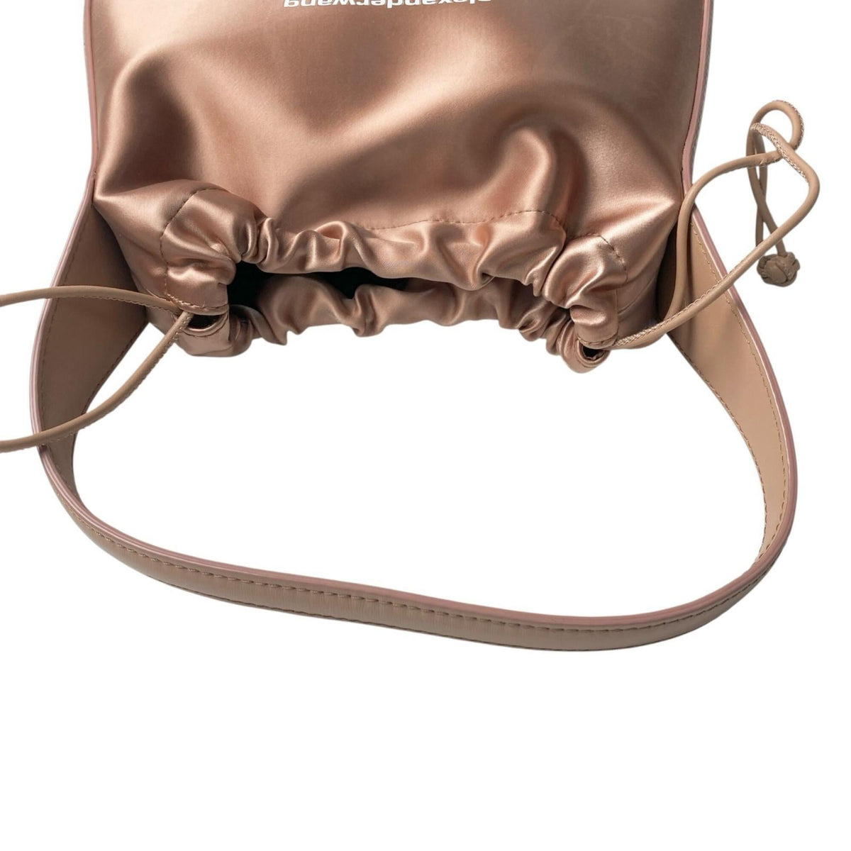 Alexander Wang Pink Satin Handbag Shoulder Bag (Pre-Owned)