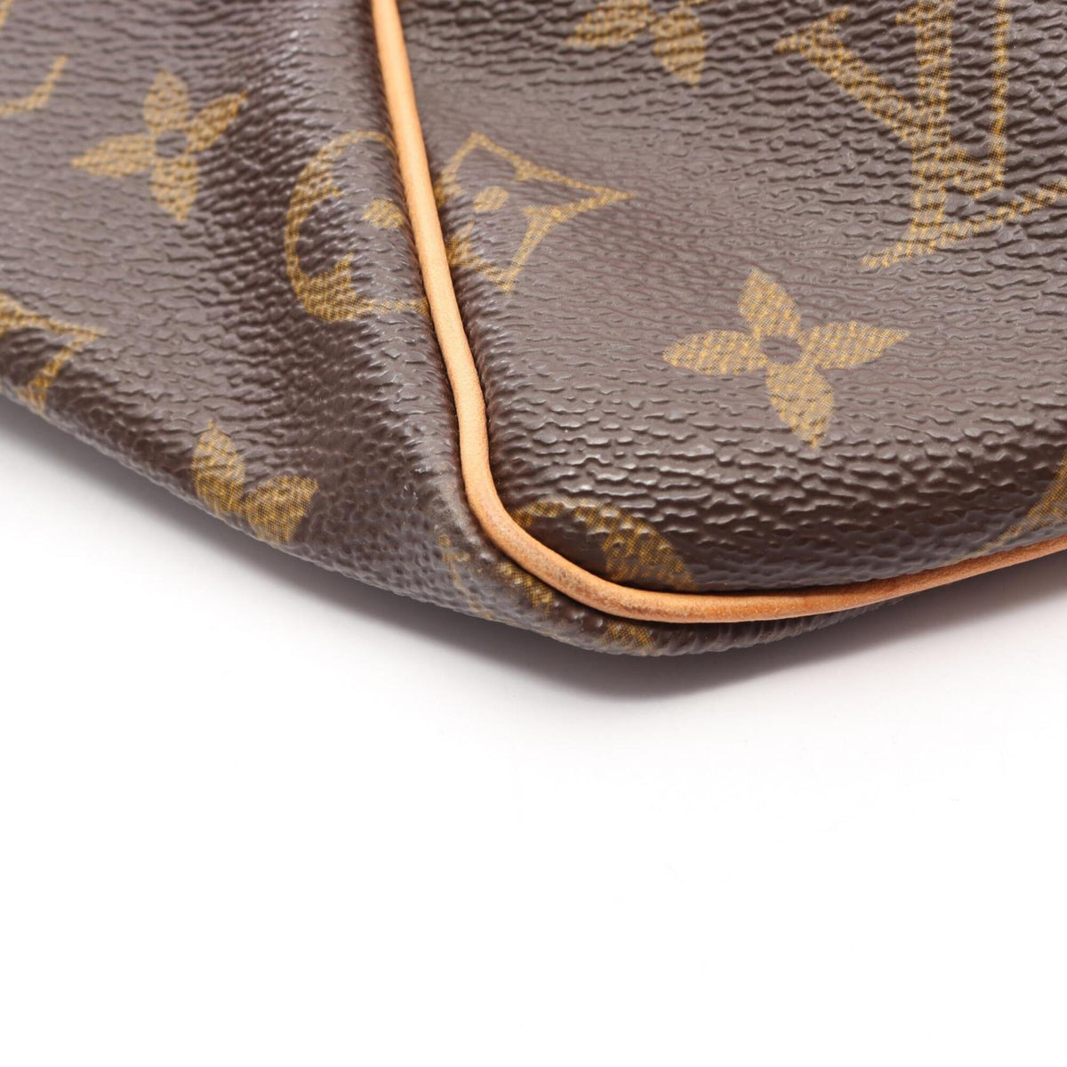 Louis Vuitton Brown Monogram Leather Boston Bag Handbag (Pre-Owned)