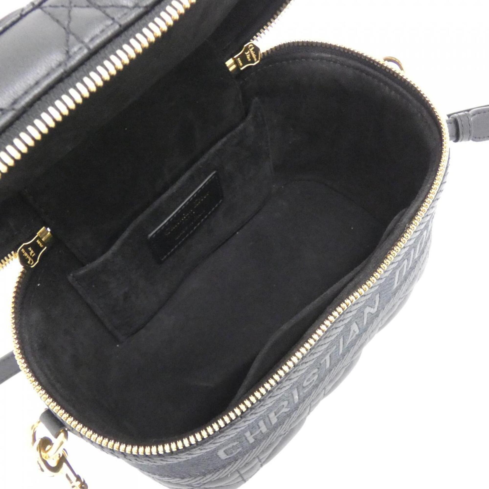 Christian Dior Black Leather Handbag (Pre-Owned)