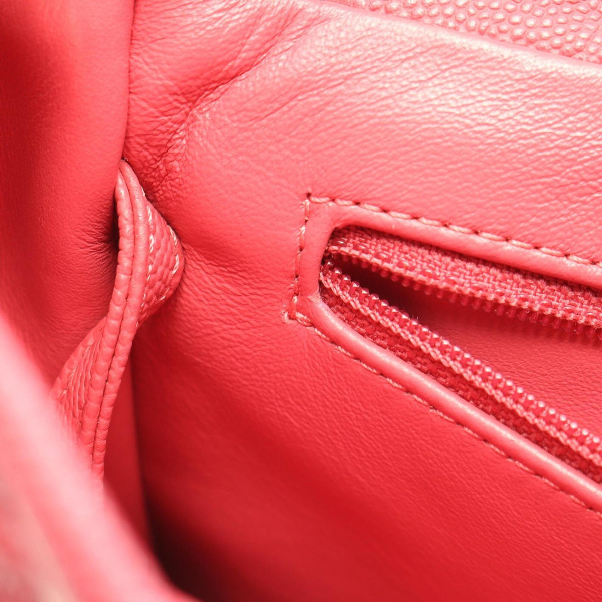 Chanel Pink Grained Calfskin Backpack (Pre-Owned)