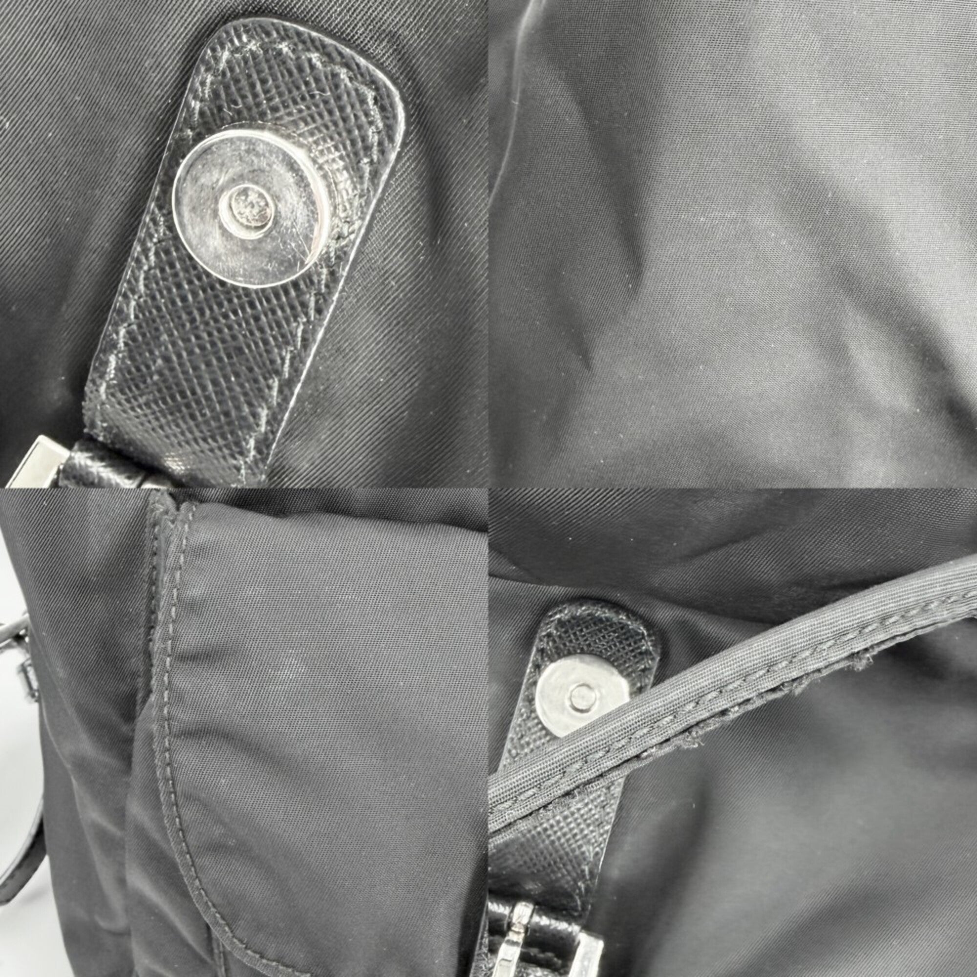 Prada Black Nylon Backpack (Pre-Owned)