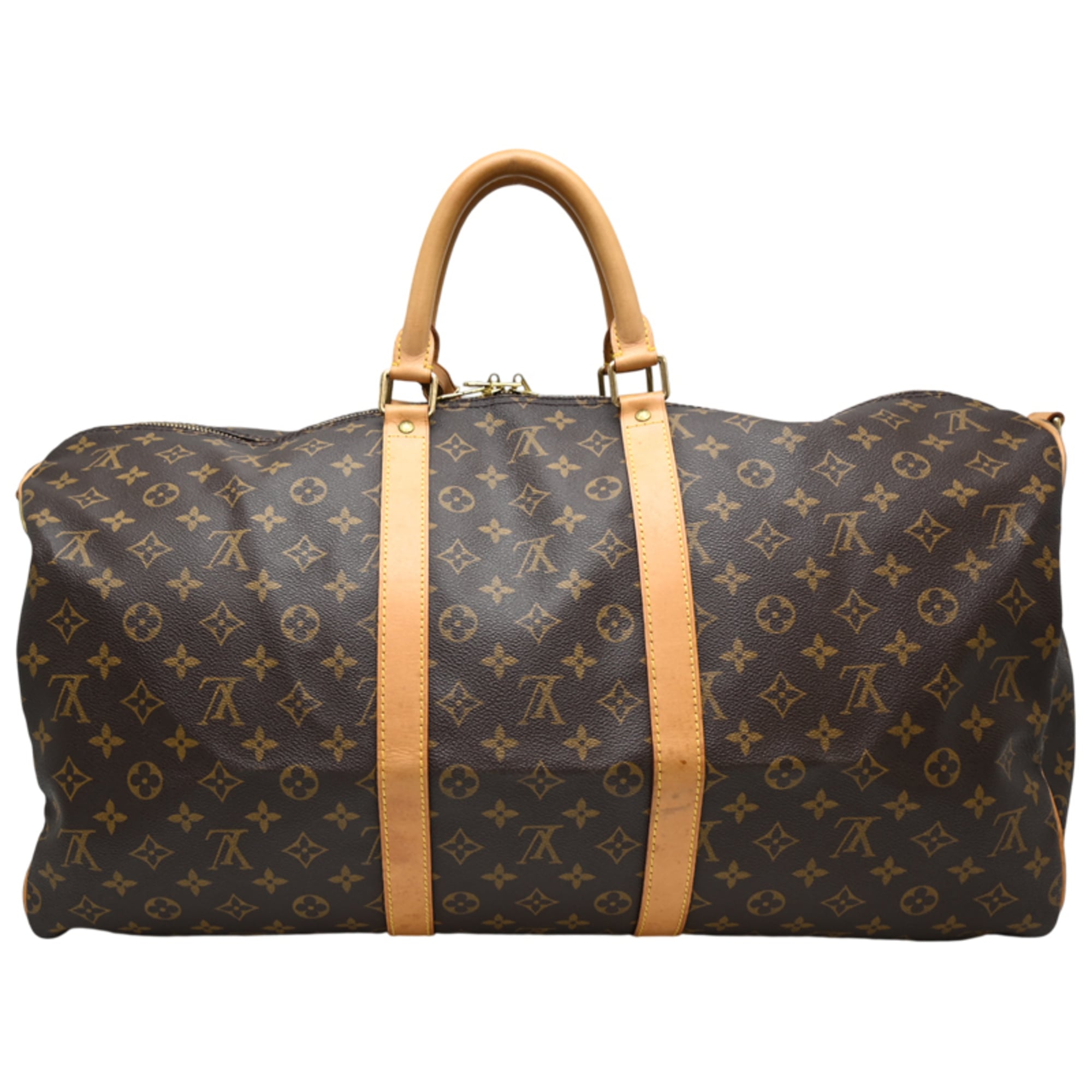 Louis Vuitton Brown Monogram Boston Bag (Pre-Owned)