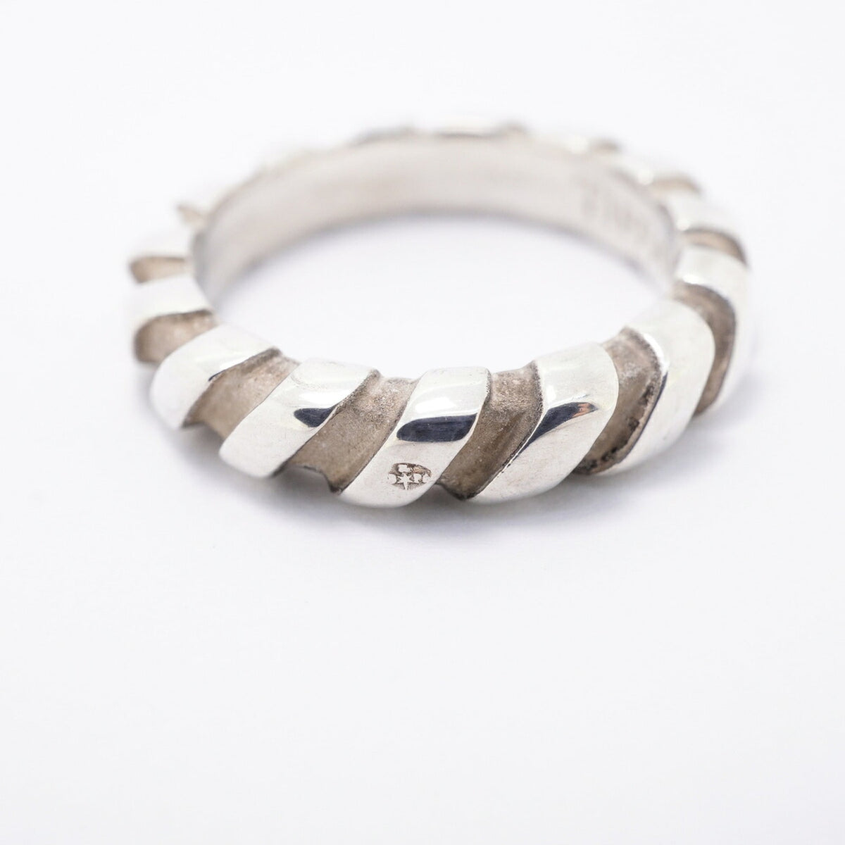 Tiffany Silver 925 Band Ring (Pre-Owned)