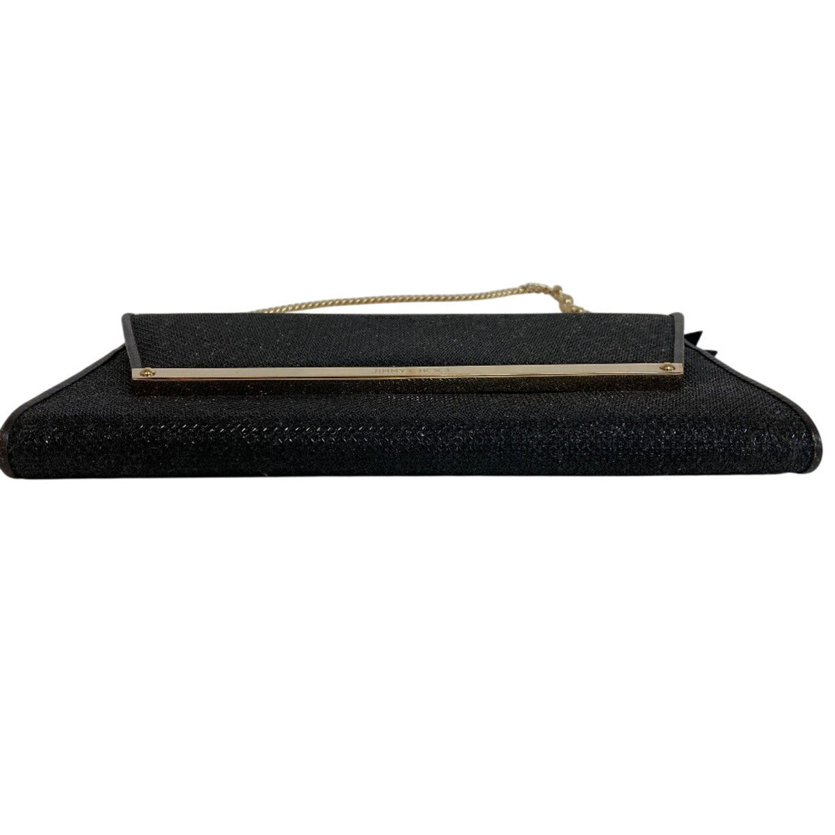 Jimmy Choo Black Leather Shoulder Bag (Pre-Owned)