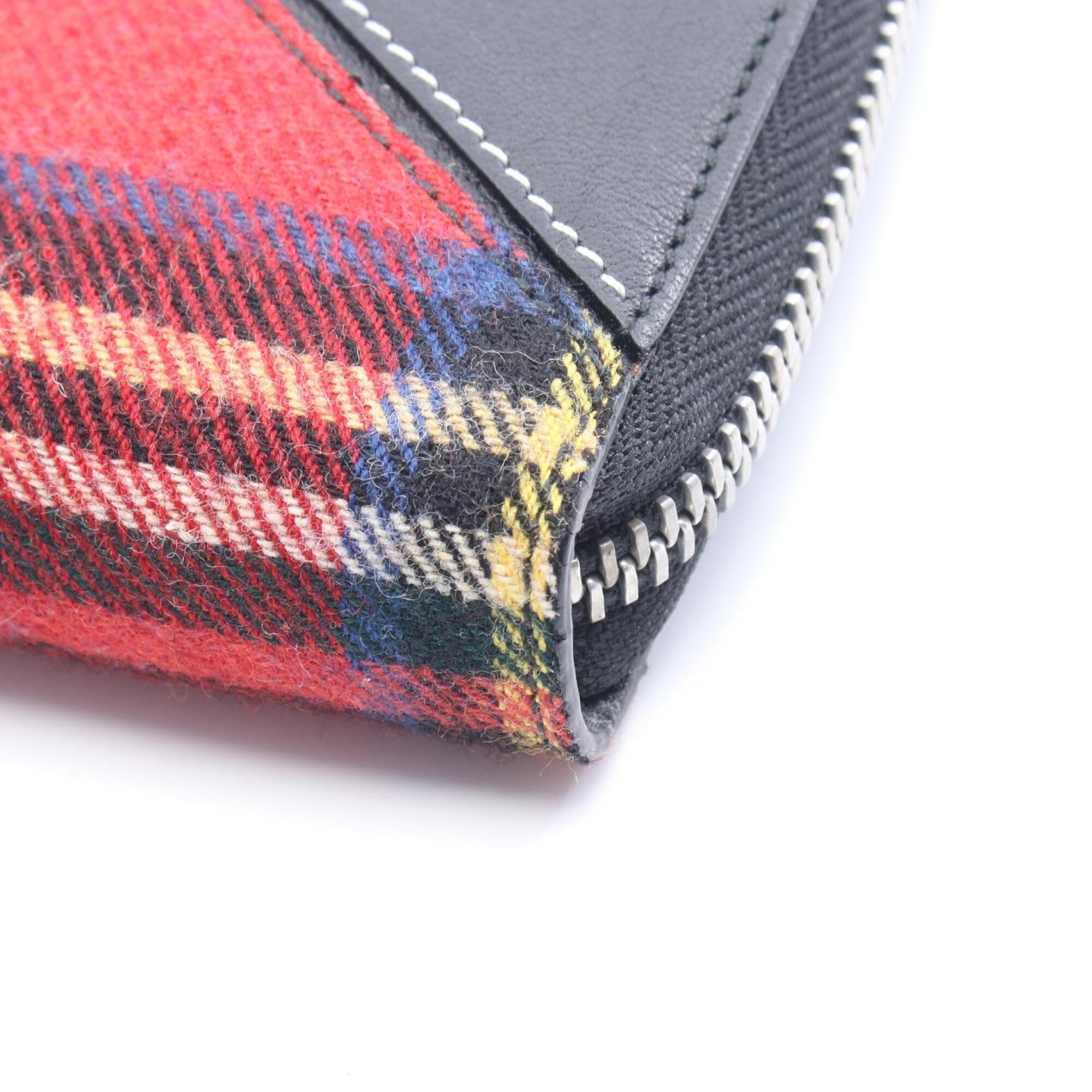 Loewe Multi-Color Leather Fabric Long Wallet (Bi-Fold) (Pre-Owned)