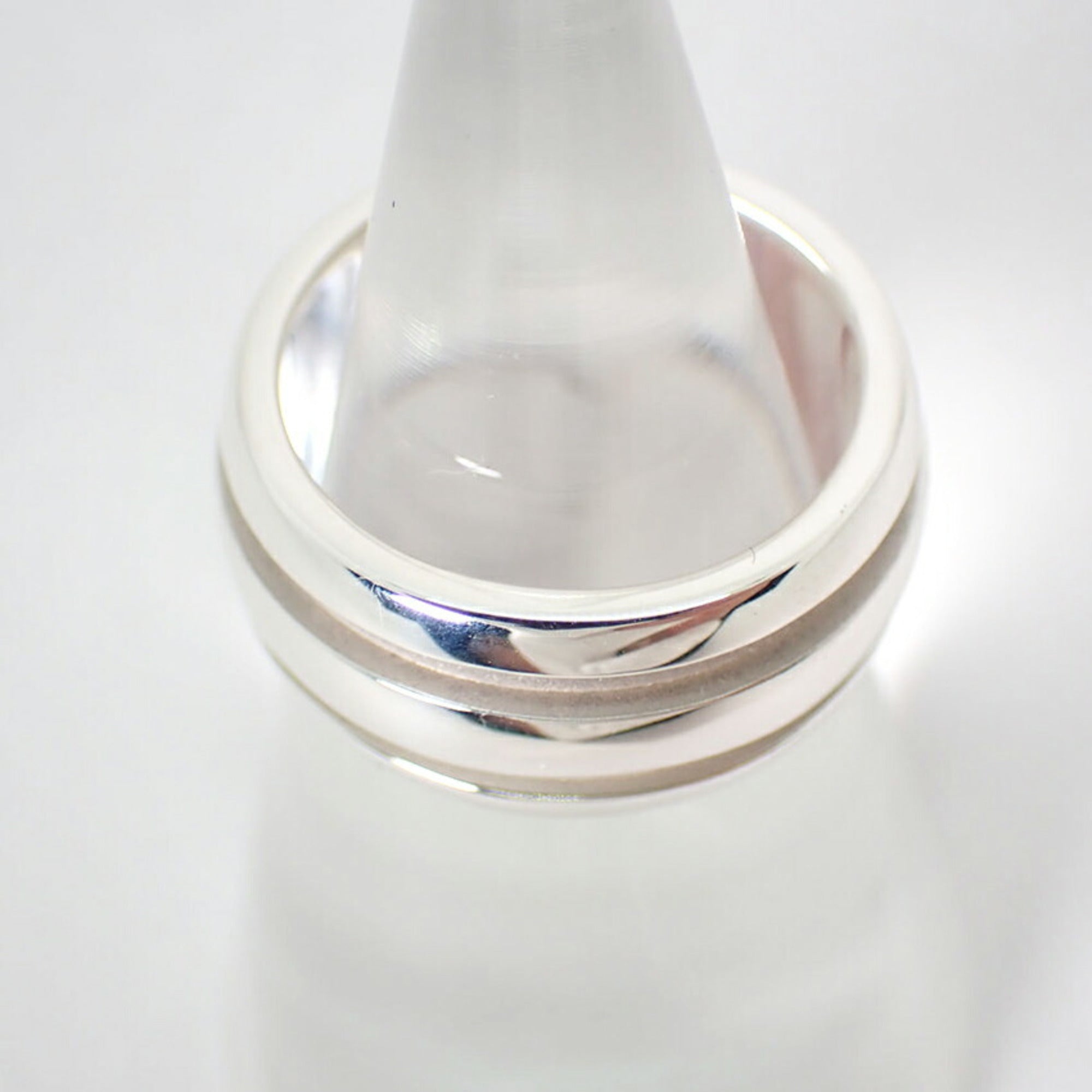 Tiffany Sterling Silver 925 Band Ring (Pre-Owned)