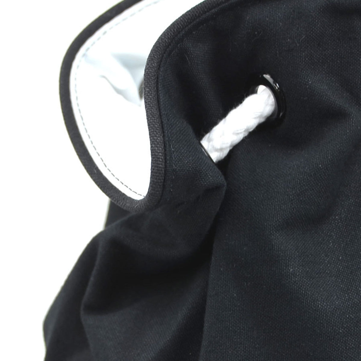 Chanel Black Canvas Shoulder Bag (Pre-Owned)