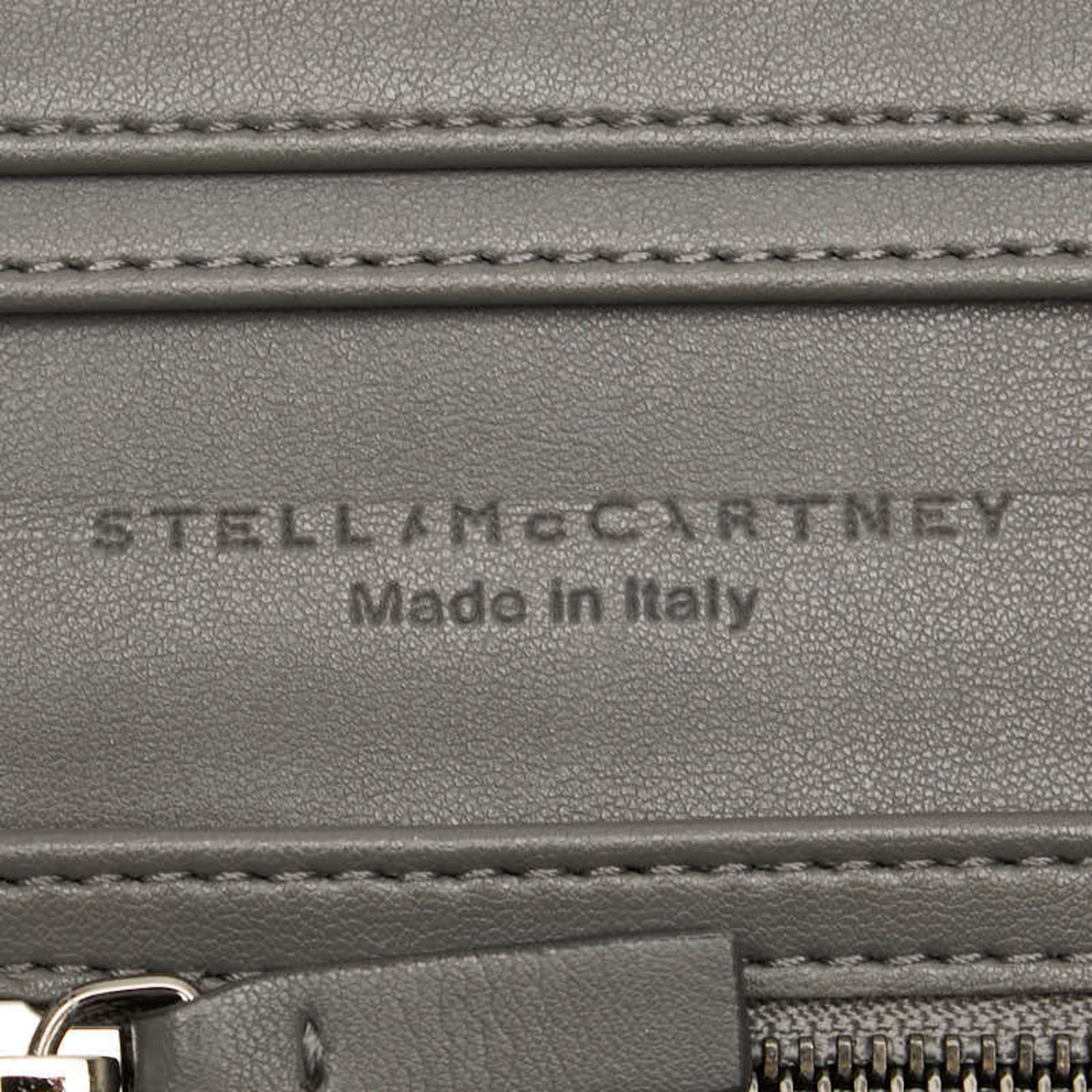 Stella Mccartney Gray Polyester Wallet (Bi-Fold) (Pre-Owned)