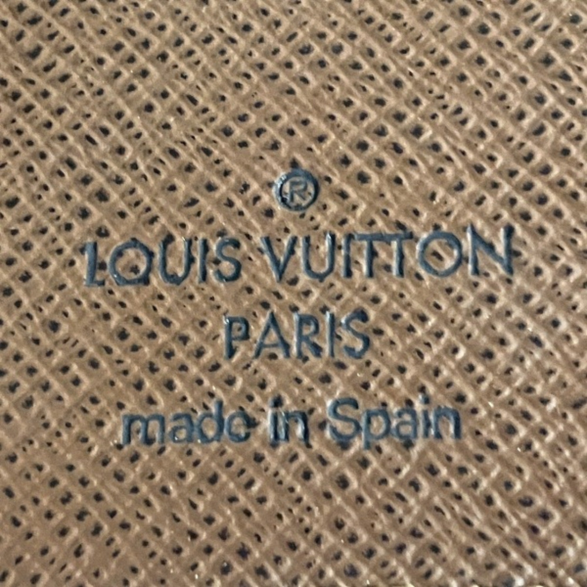 Louis Vuitton Brown Long Wallet (Bi-Fold) (Pre-Owned)
