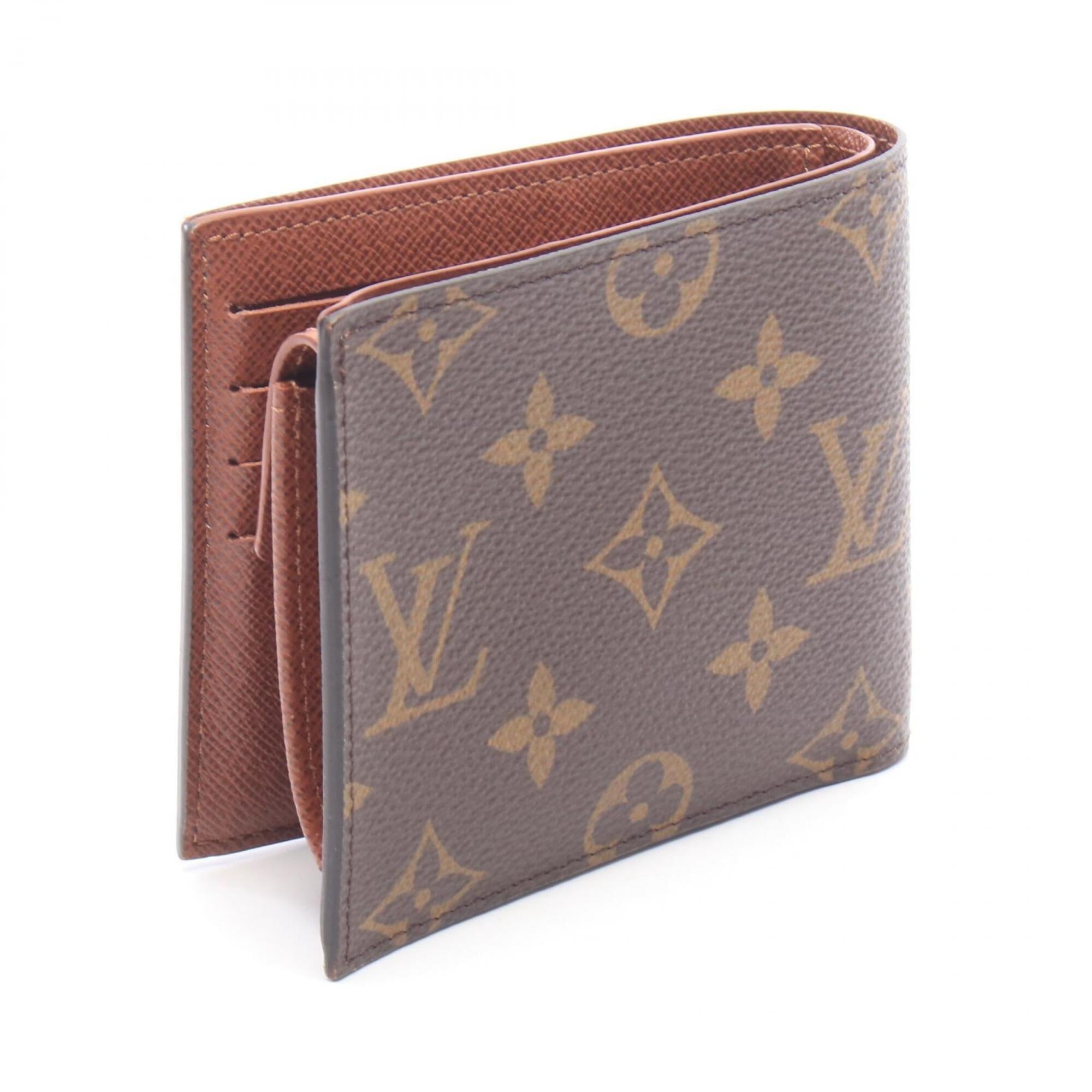 Louis Vuitton Brown Monogram Monogram Wallet (Bi-Fold) (Pre-Owned)