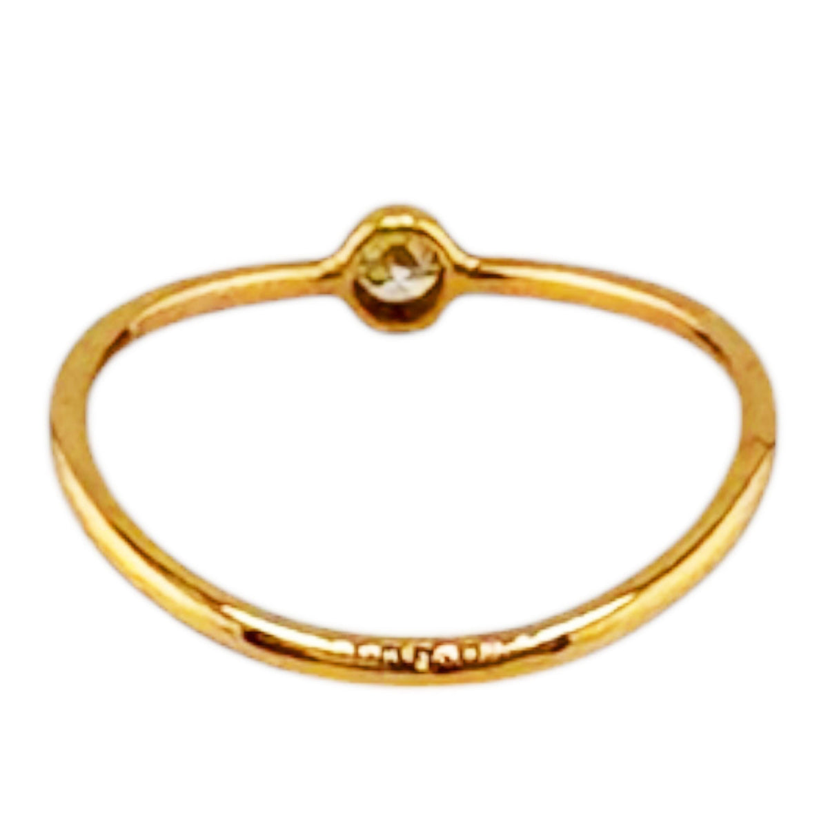 Tiffany Gold Pink Gold (18K) Band Ring (Pre-Owned)