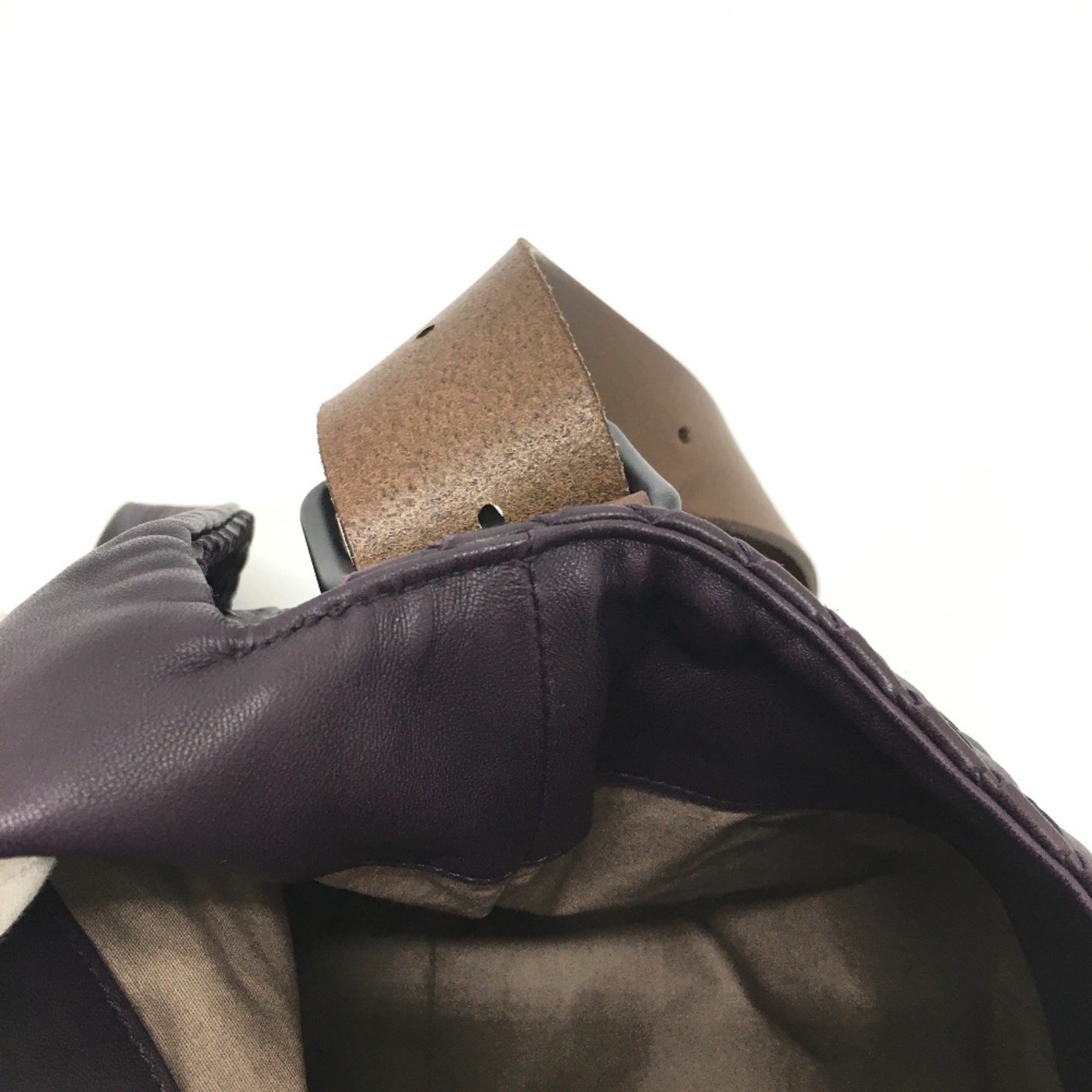 Bottega Veneta Brown Leather Shoulder Bag (Pre-Owned)