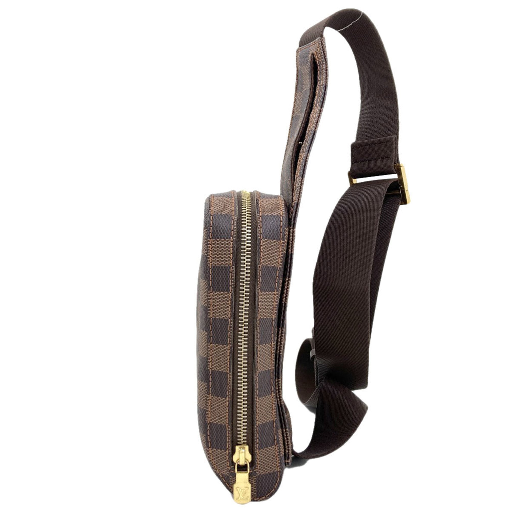 Louis Vuitton Damier Canvas Ebene Damier Canvas Sling Bag (Pre-Owned)
