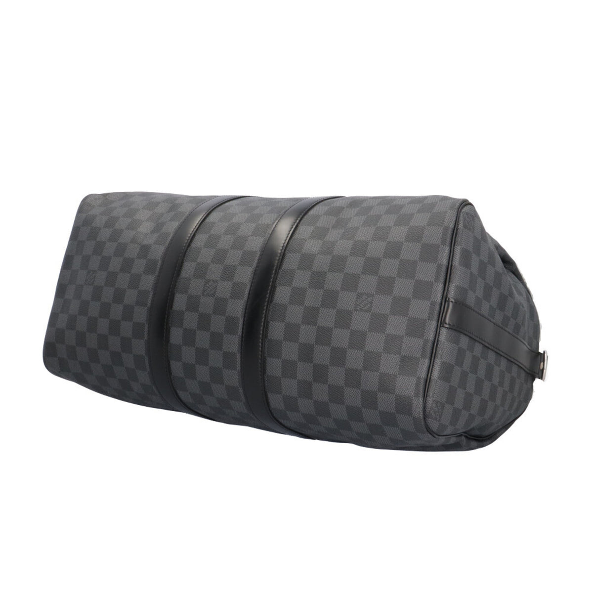 Louis Vuitton Damier Graphite Black Gray Damier Graphite Boston Bag (Pre-Owned)