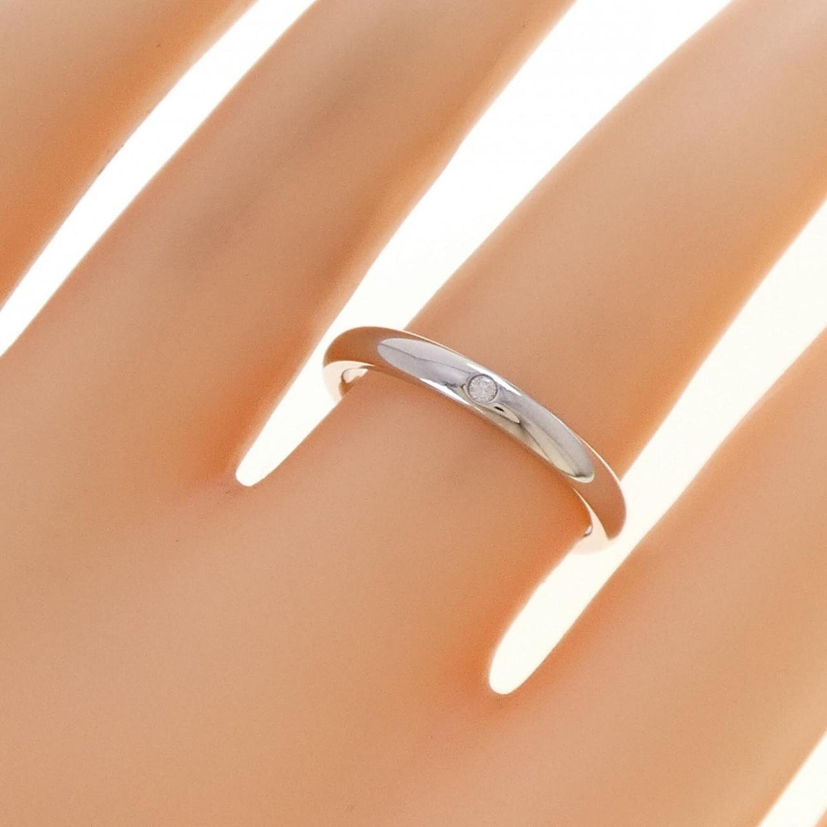 Tiffany Platinum 950 Band Ring (Pre-Owned)