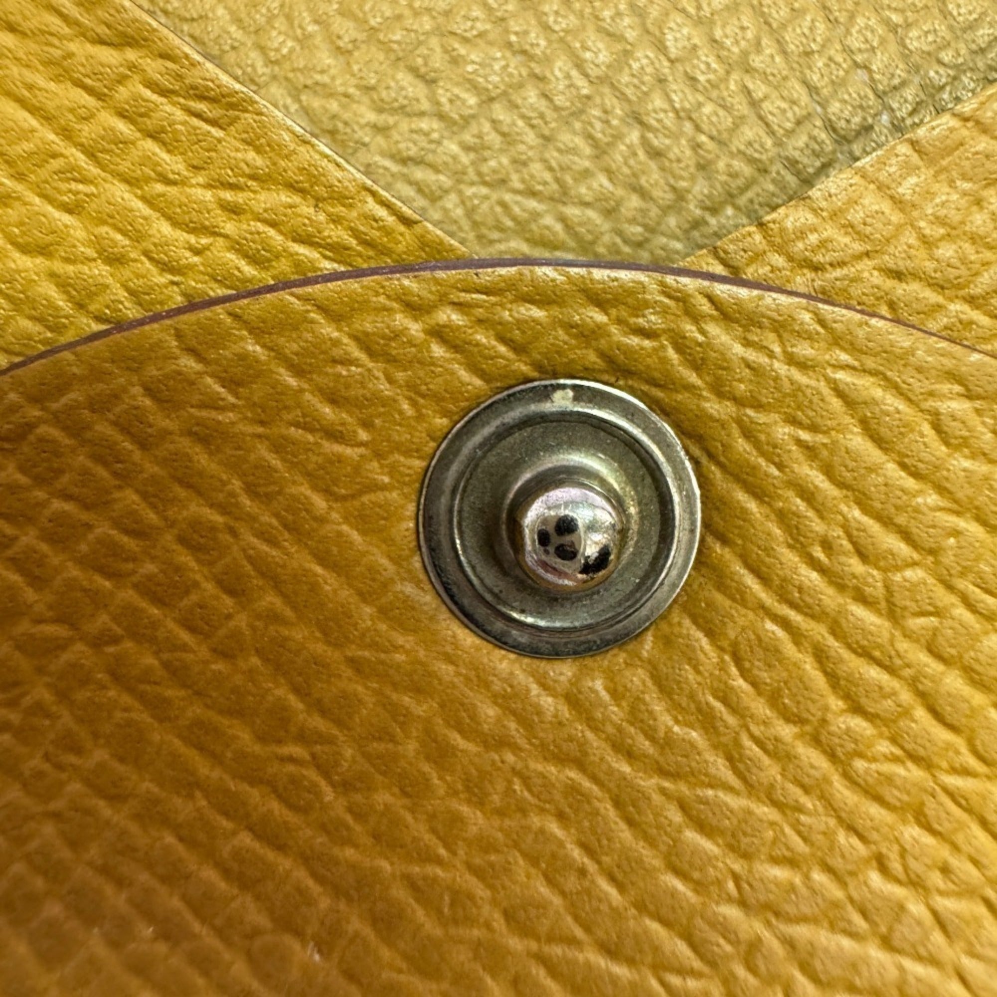Hermes Brown Chevre Leather Coin Purse/Coin Case (Pre-Owned)