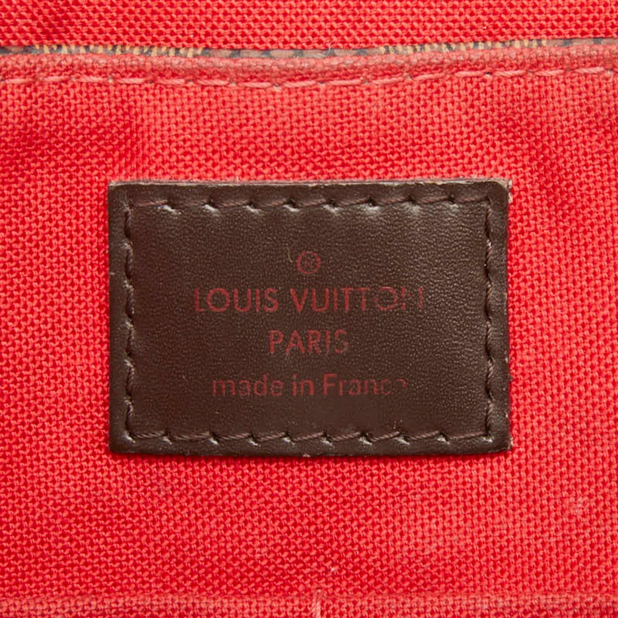 Louis Vuitton Brown Pvc Leather Shoulder Bag (Pre-Owned)