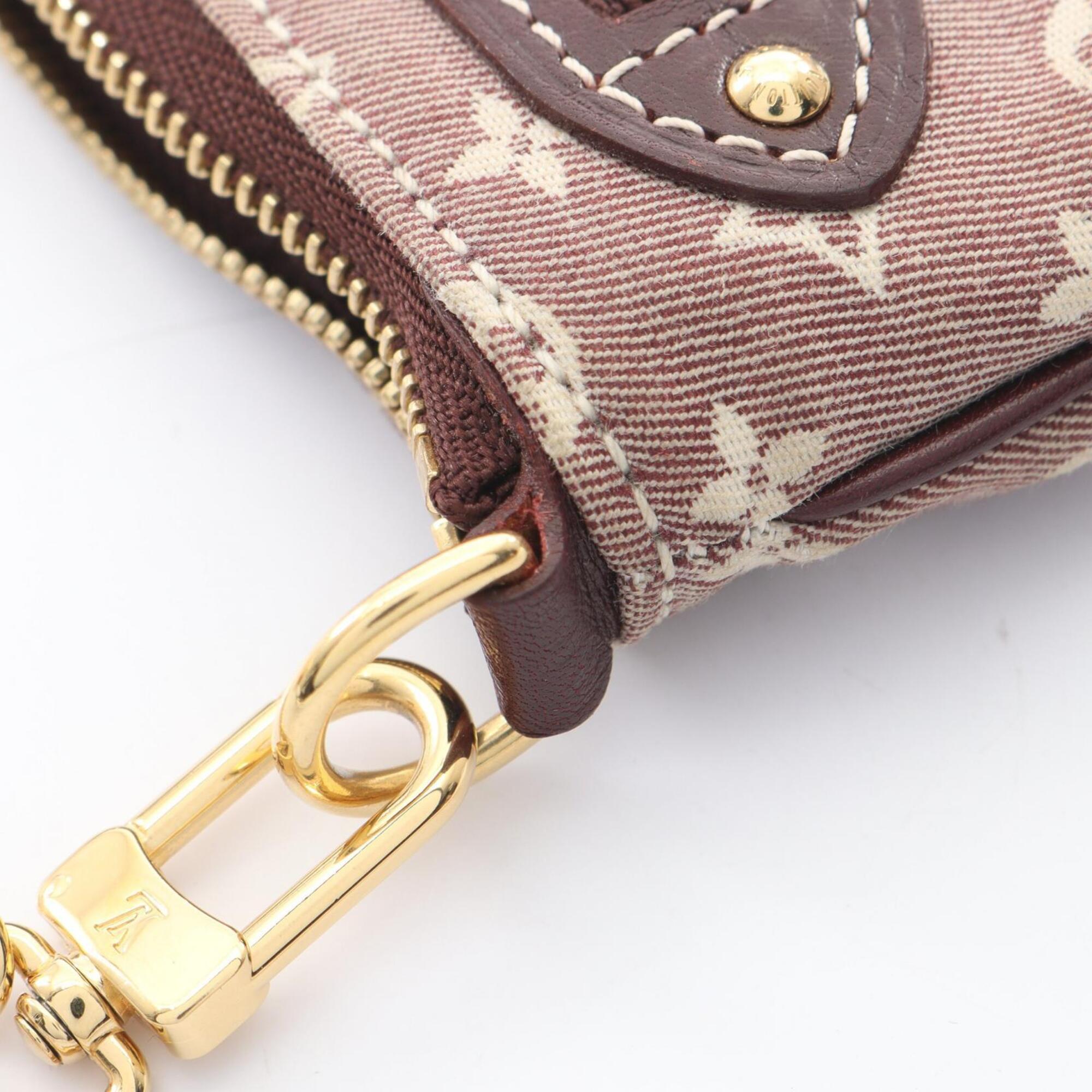 Louis Vuitton Bordeaux Sepia Canvas Leather Handbag (Pre-Owned)