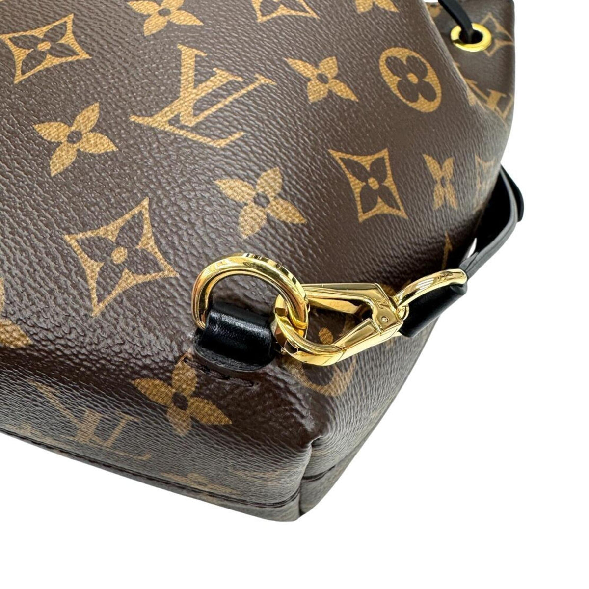 Louis Vuitton Monogram Brown Noir Monogram Leather Backpack (Pre-Owned)