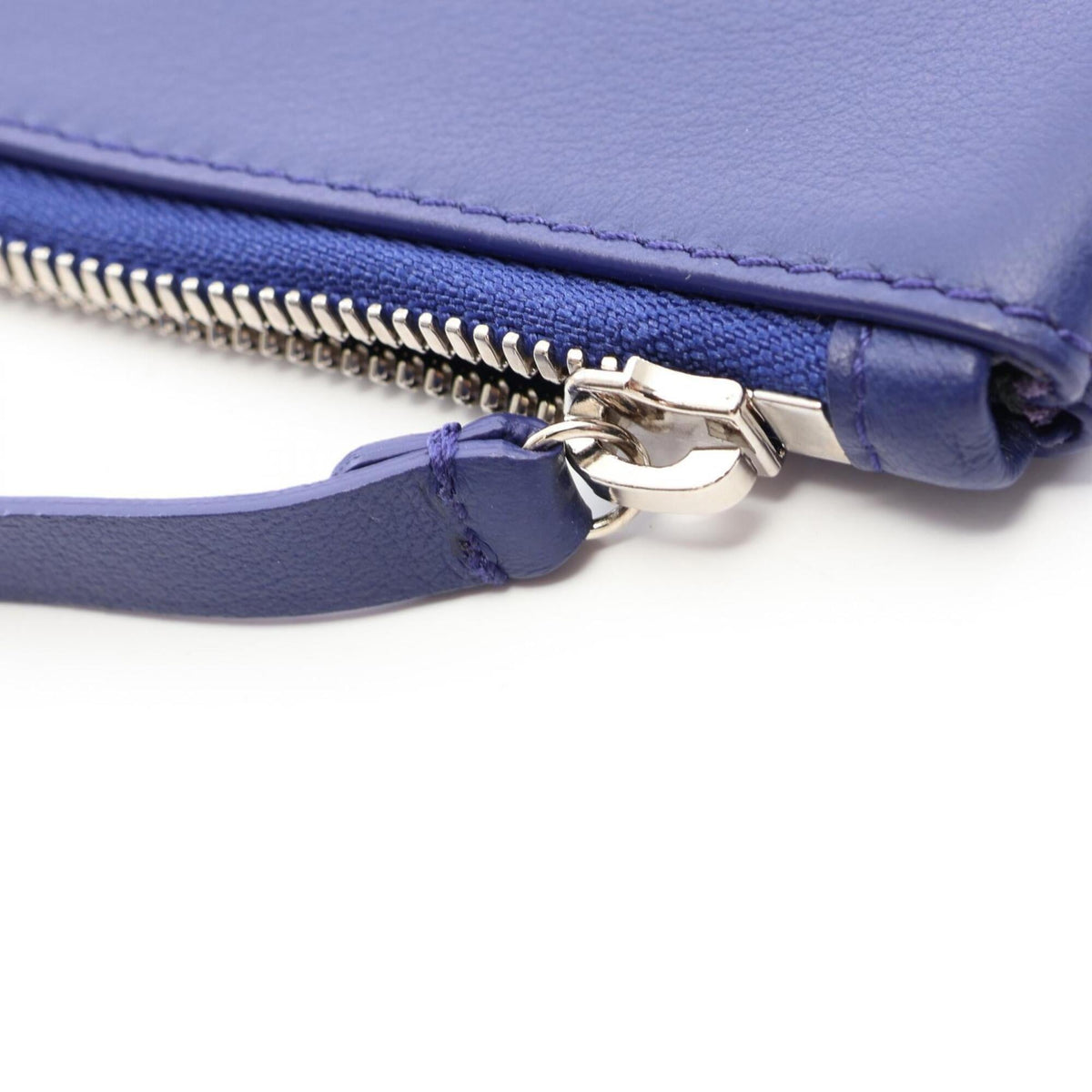 Balenciaga Blue Leather Clutch Bag (Pre-Owned)