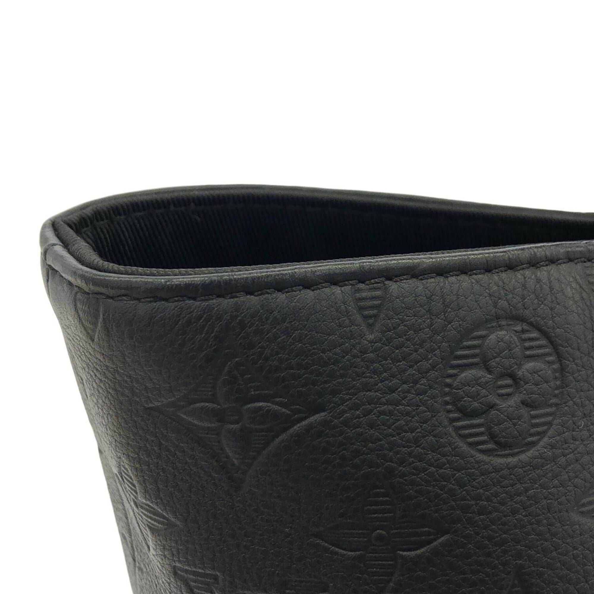 Louis Vuitton Monogram Shadow Black Monogram Shadow Handbag (Pre-Owned)
