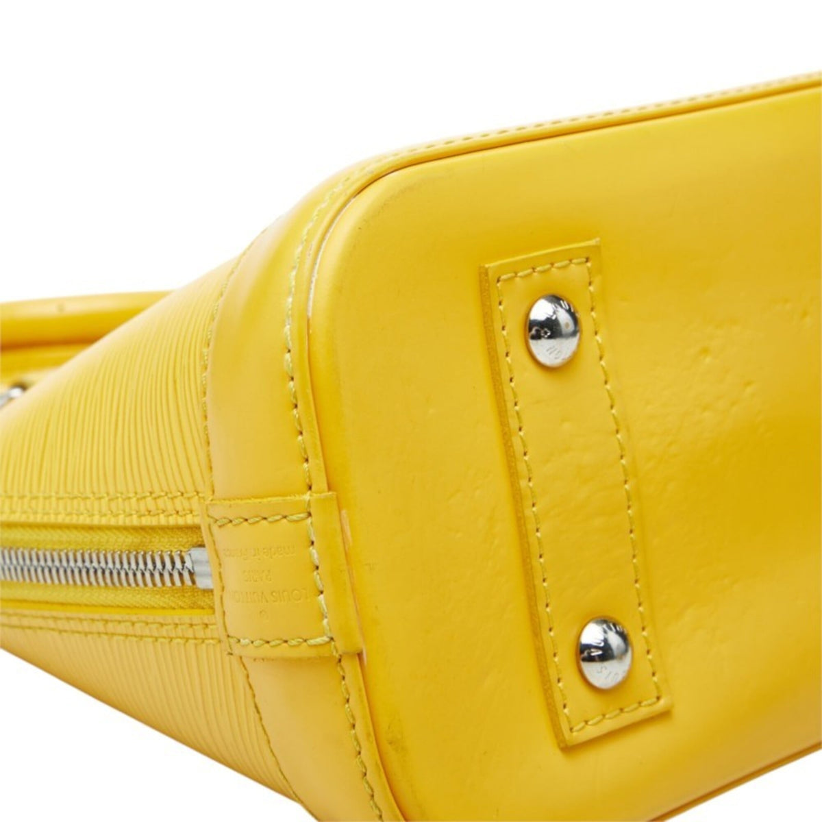 Louis Vuitton Epi Citron Yellow Leather Handbag Shoulder Bag (Pre-Owned)