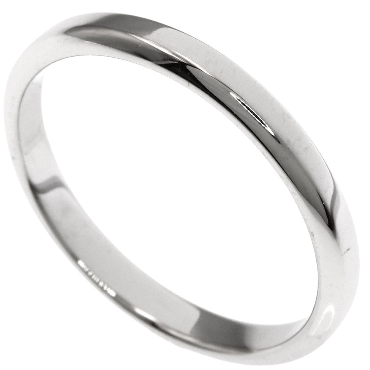 Van Cleef & Arpels Platinum 950 Band Ring (Pre-Owned)