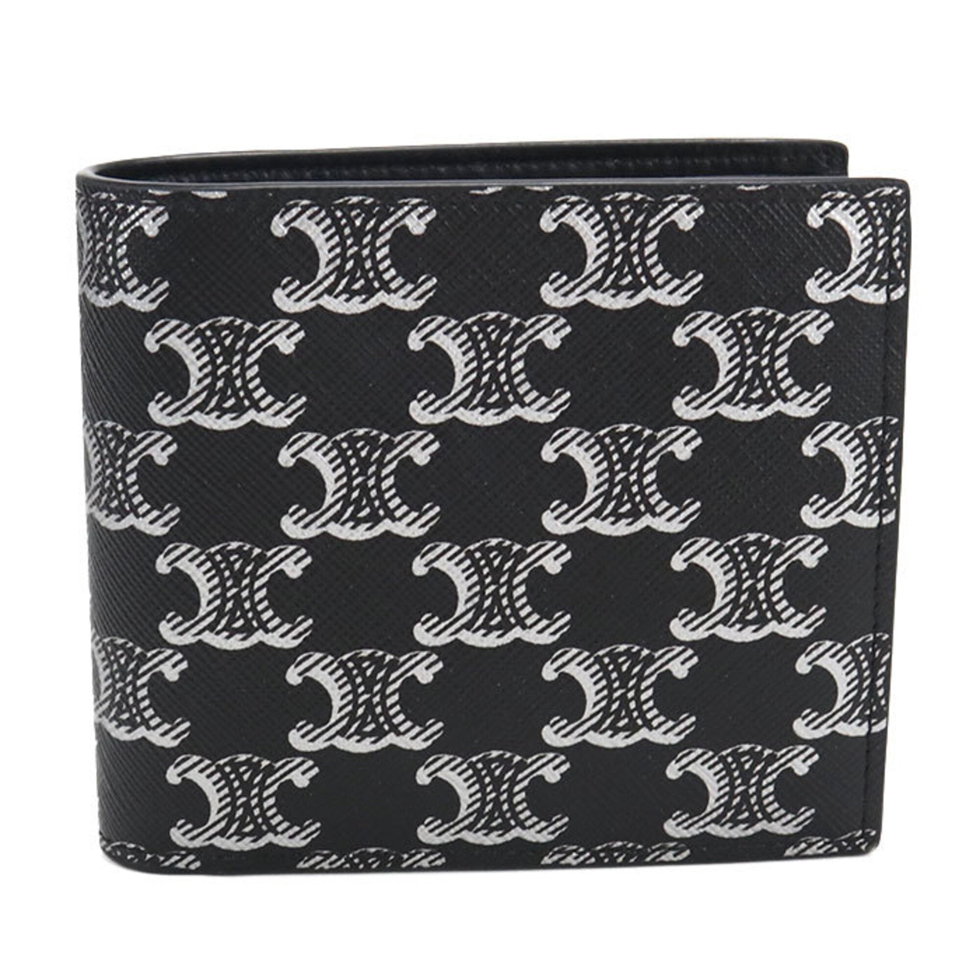 Celine Black Pvc Wallet (Bi-Fold) (Pre-Owned)