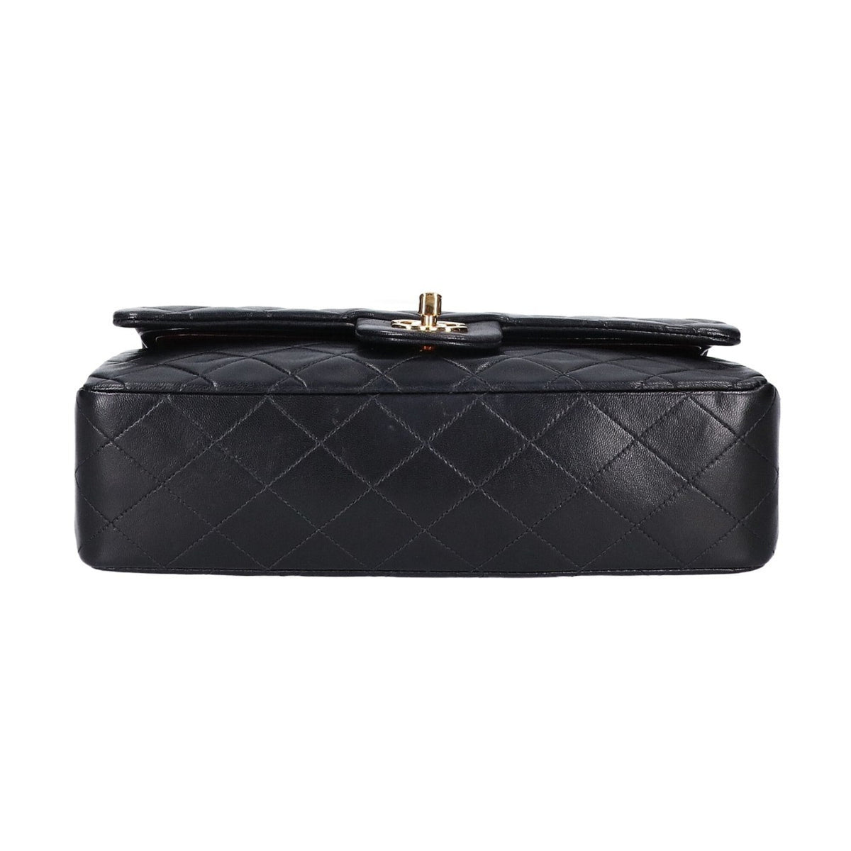 Chanel Black Leather Shoulder Bag (Pre-Owned)