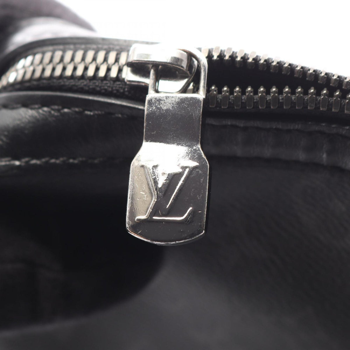 Louis Vuitton Black Gray Coated Canvas Pvc Monogram Eclipse Leather Handbag Shoulder Bag (Pre-Owned)
