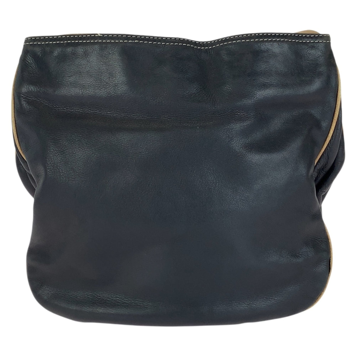 Loewe Black Brown Leather Shoulder Bag (Pre-Owned)