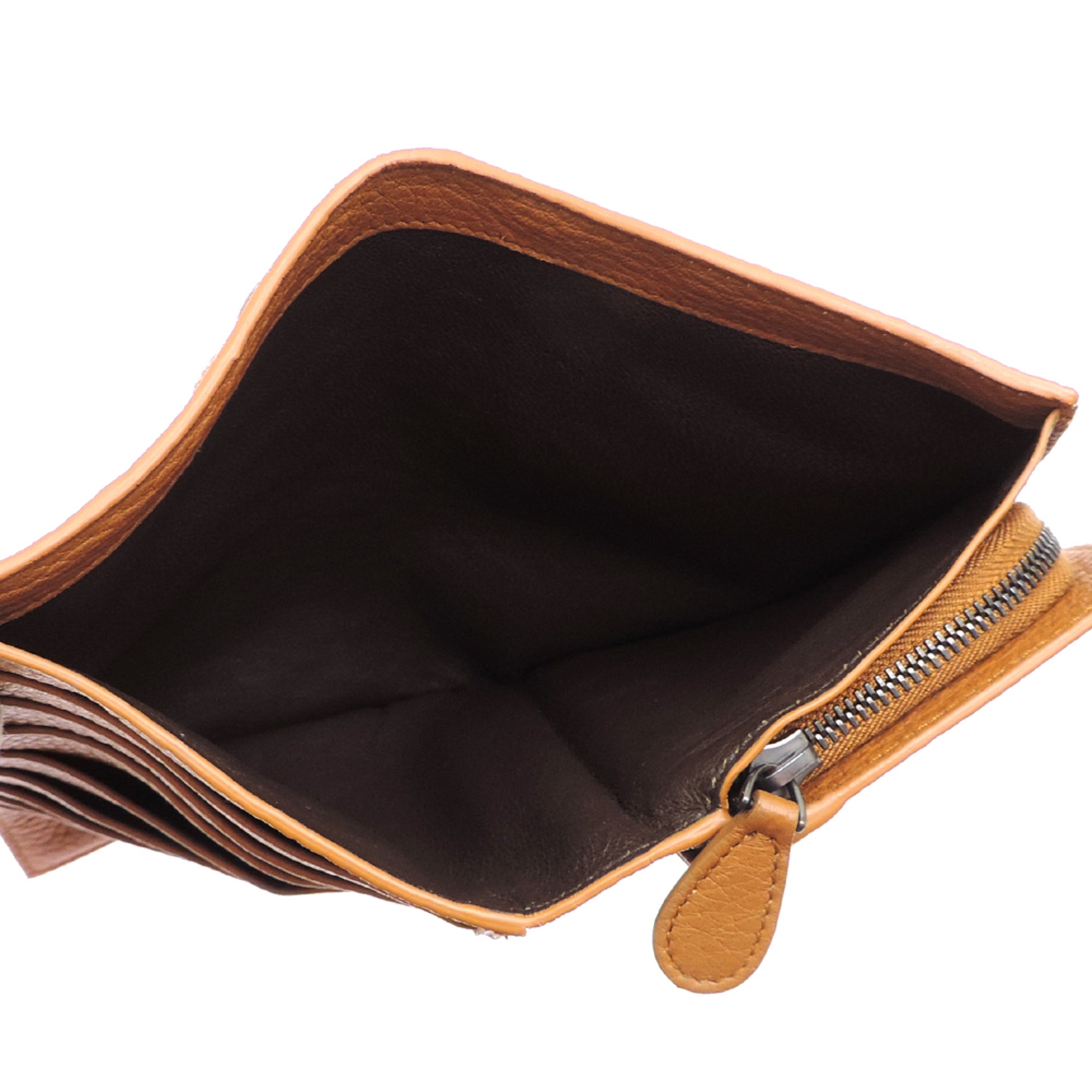 Bottega Veneta Brown Leather Long Wallet (Bi-Fold) (Pre-Owned)