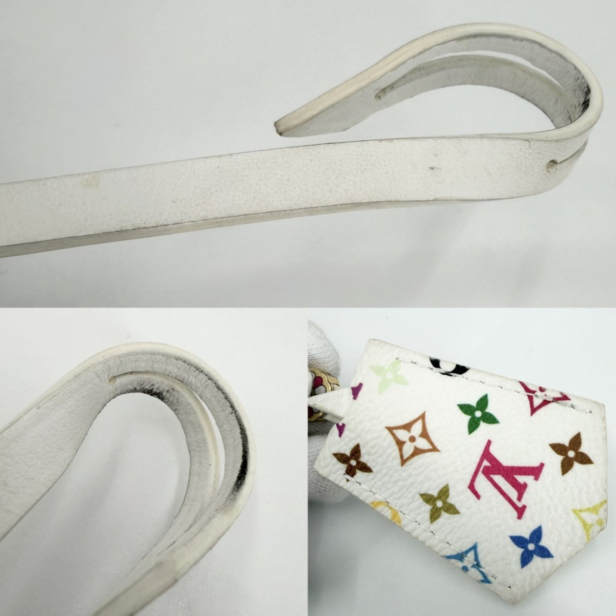 Louis Vuitton Multi-Color Monogram Multicolore Leather Handbag Shoulder Bag (Pre-Owned)