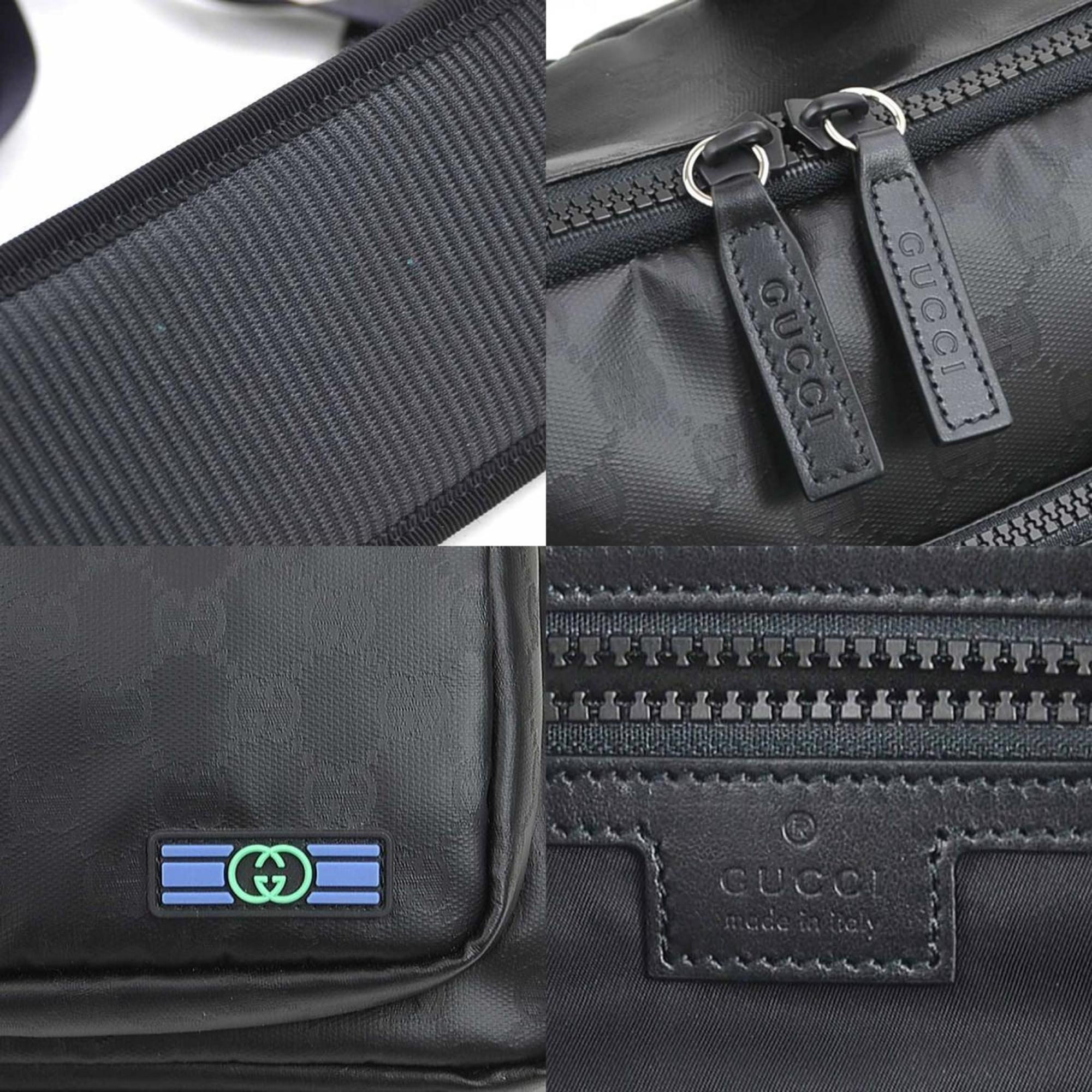Gucci Black Pvc Shoulder Bag (Pre-Owned)