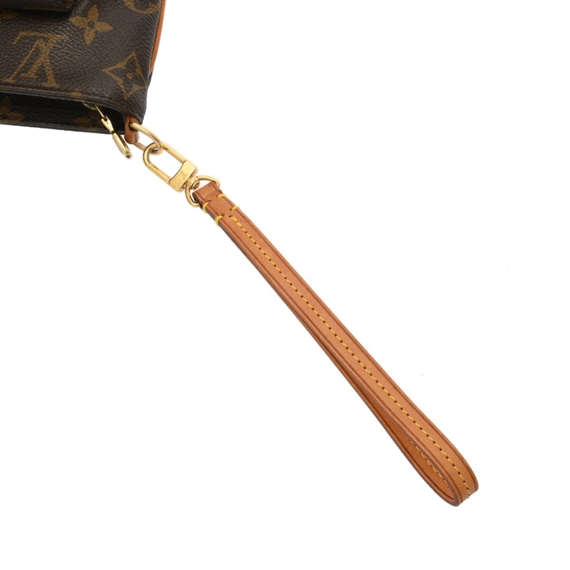 Louis Vuitton Brown Monogram Pouch (Pre-Owned)
