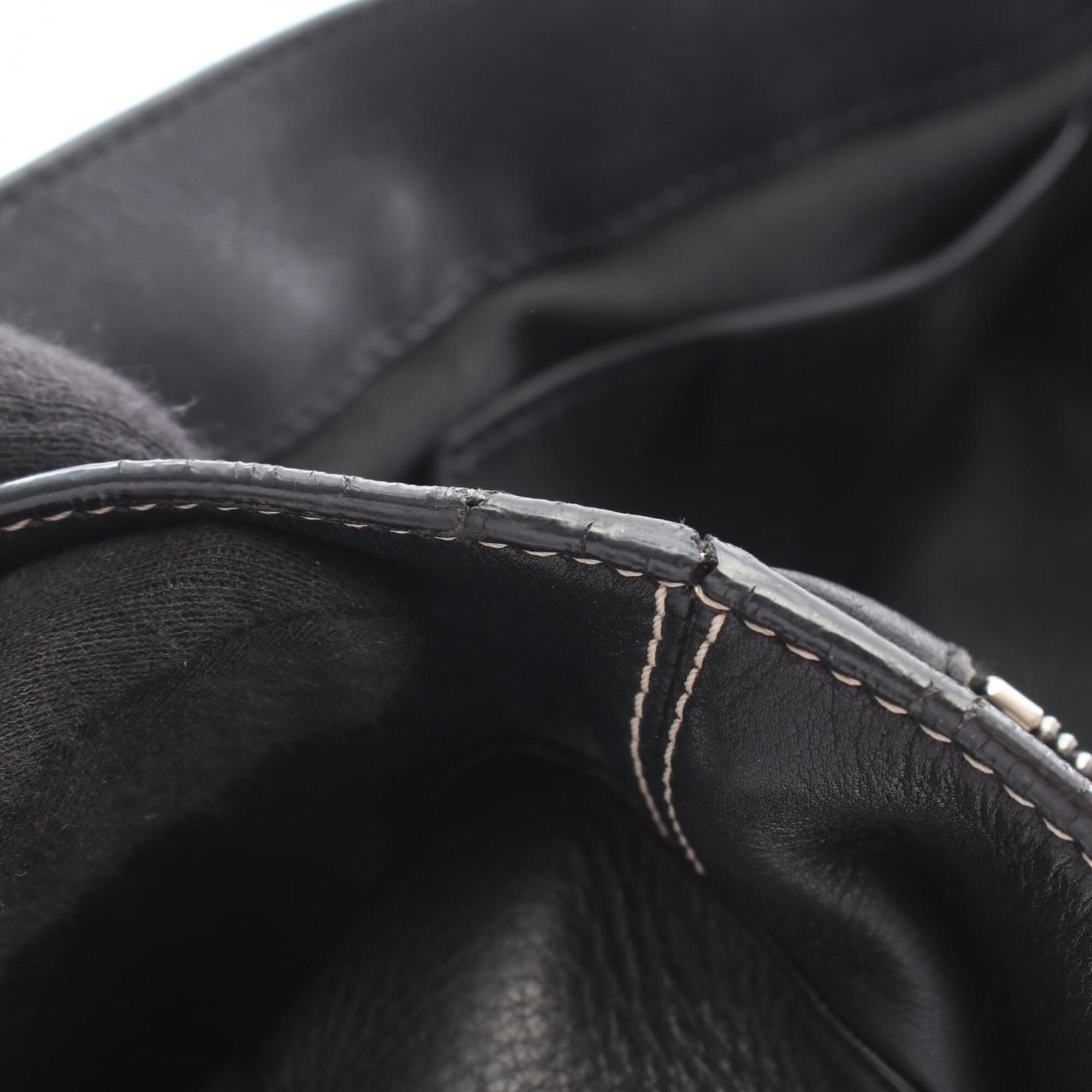 Celine Black Leather Handbag (Pre-Owned)