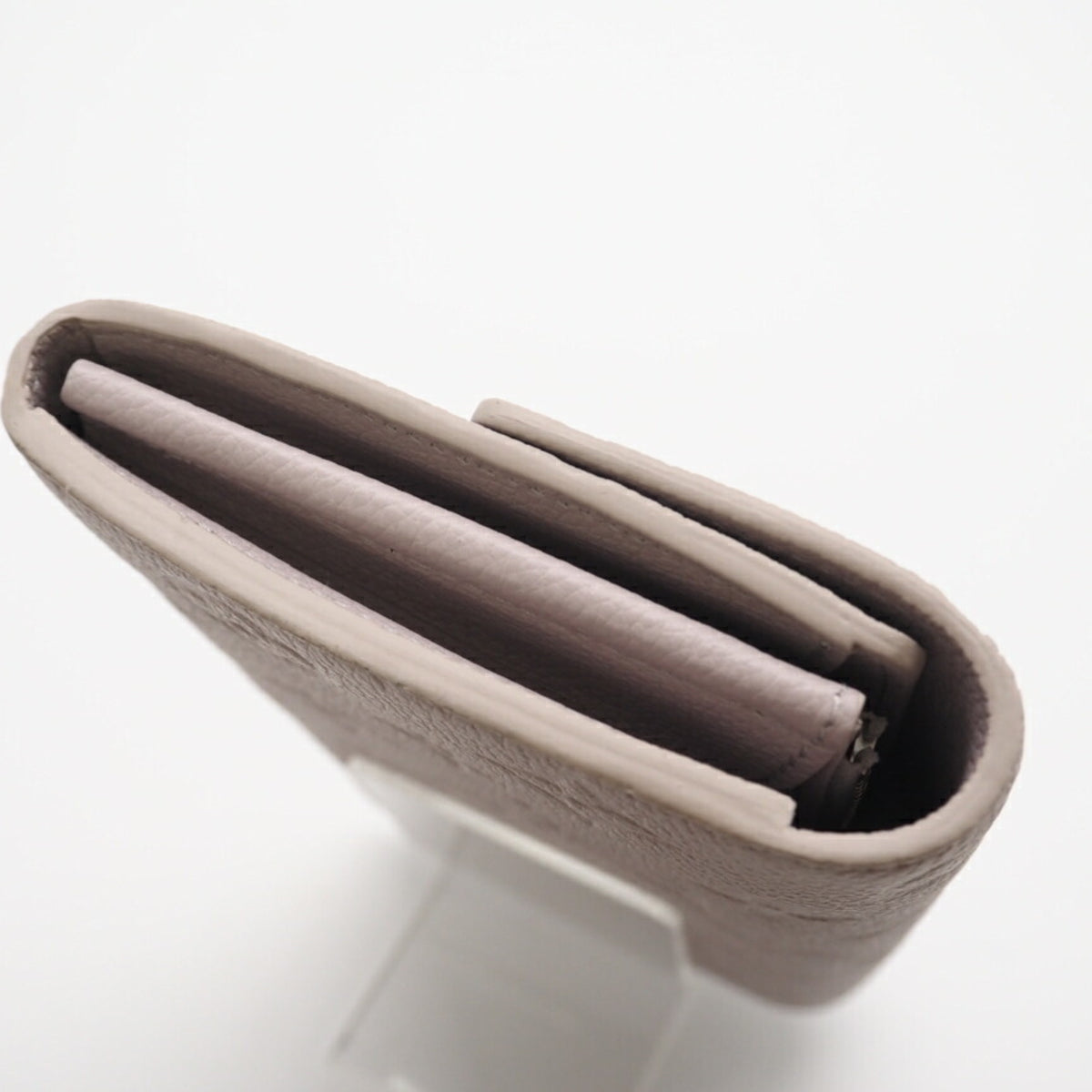 Louis Vuitton Empreinte Gray Pink Leather Long Wallet (Bi-Fold) (Pre-Owned)