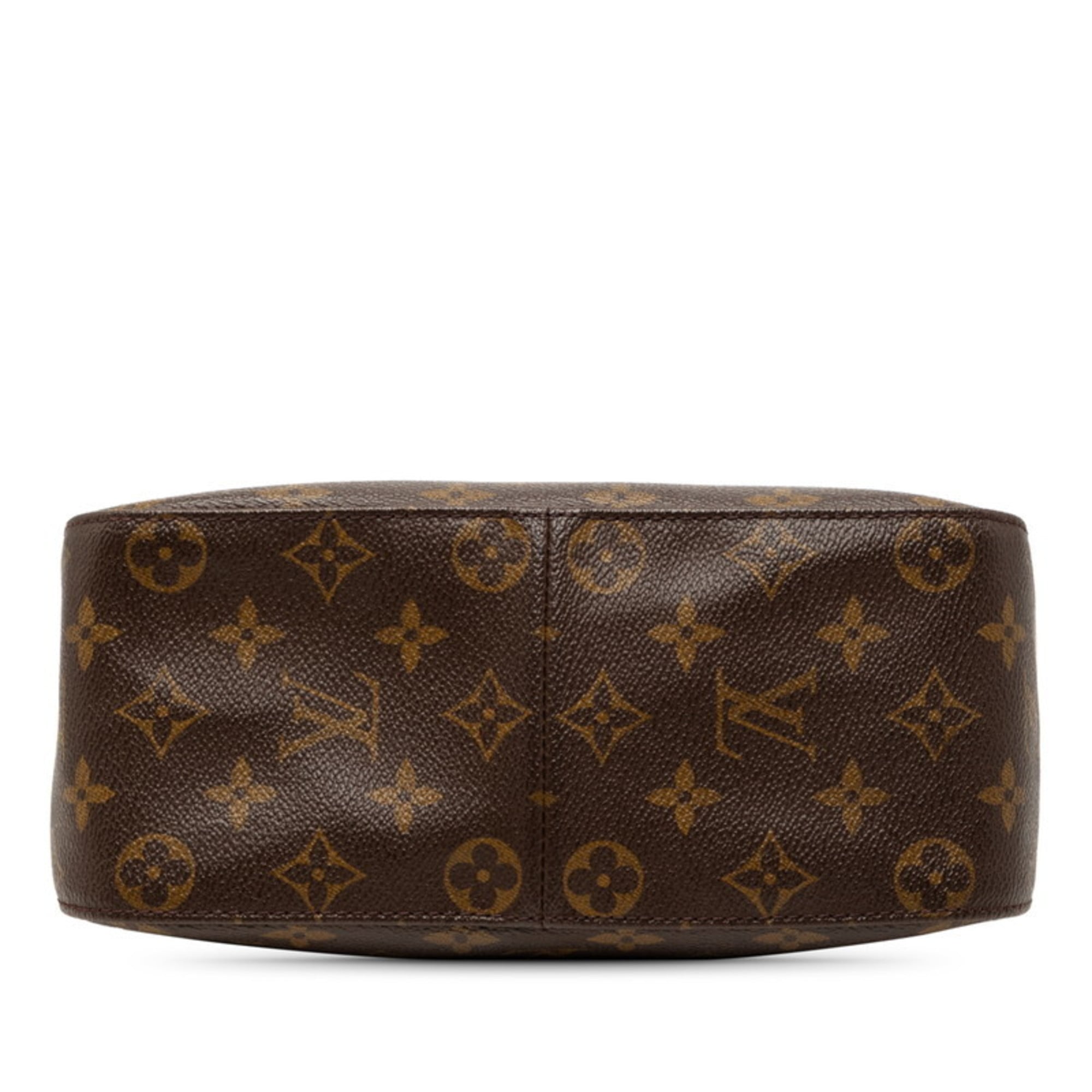Louis Vuitton Monogram Brown Pvc Leather Handbag Shoulder Bag (Pre-Owned)