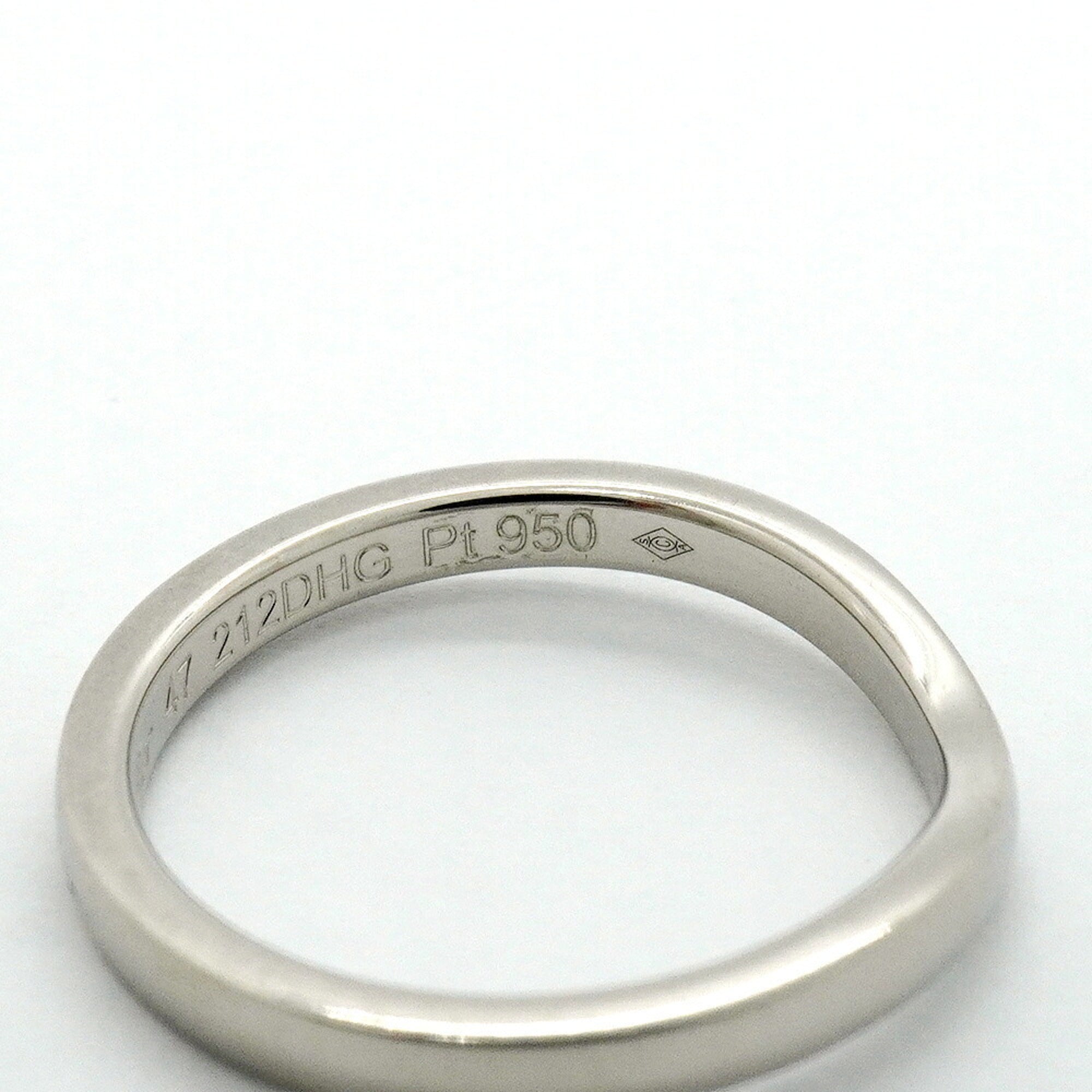 Cartier Platinum 950 Band Ring (Pre-Owned)