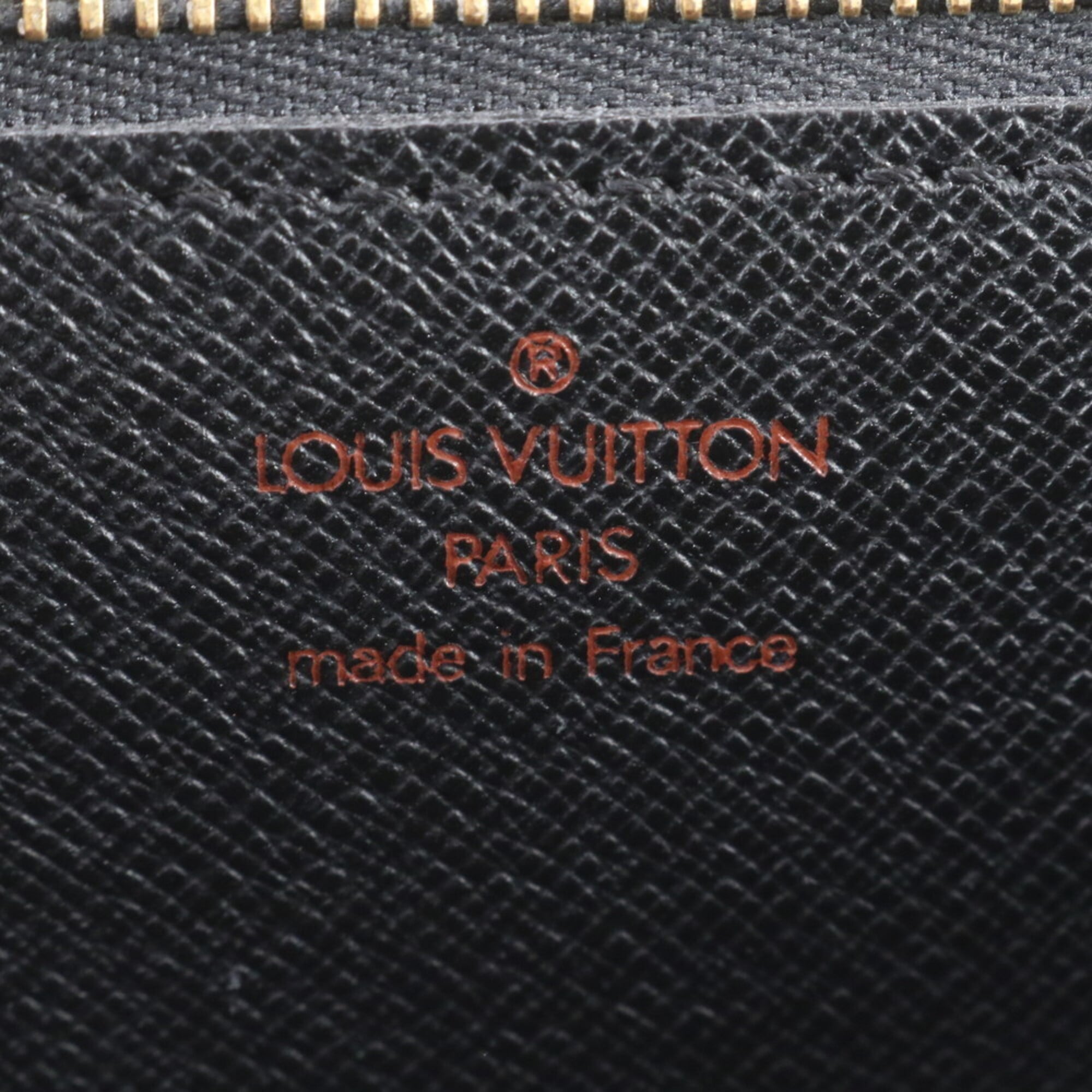 Louis Vuitton Epi Noir Leather Clutch Bag Handbag Pouch (Pre-Owned)