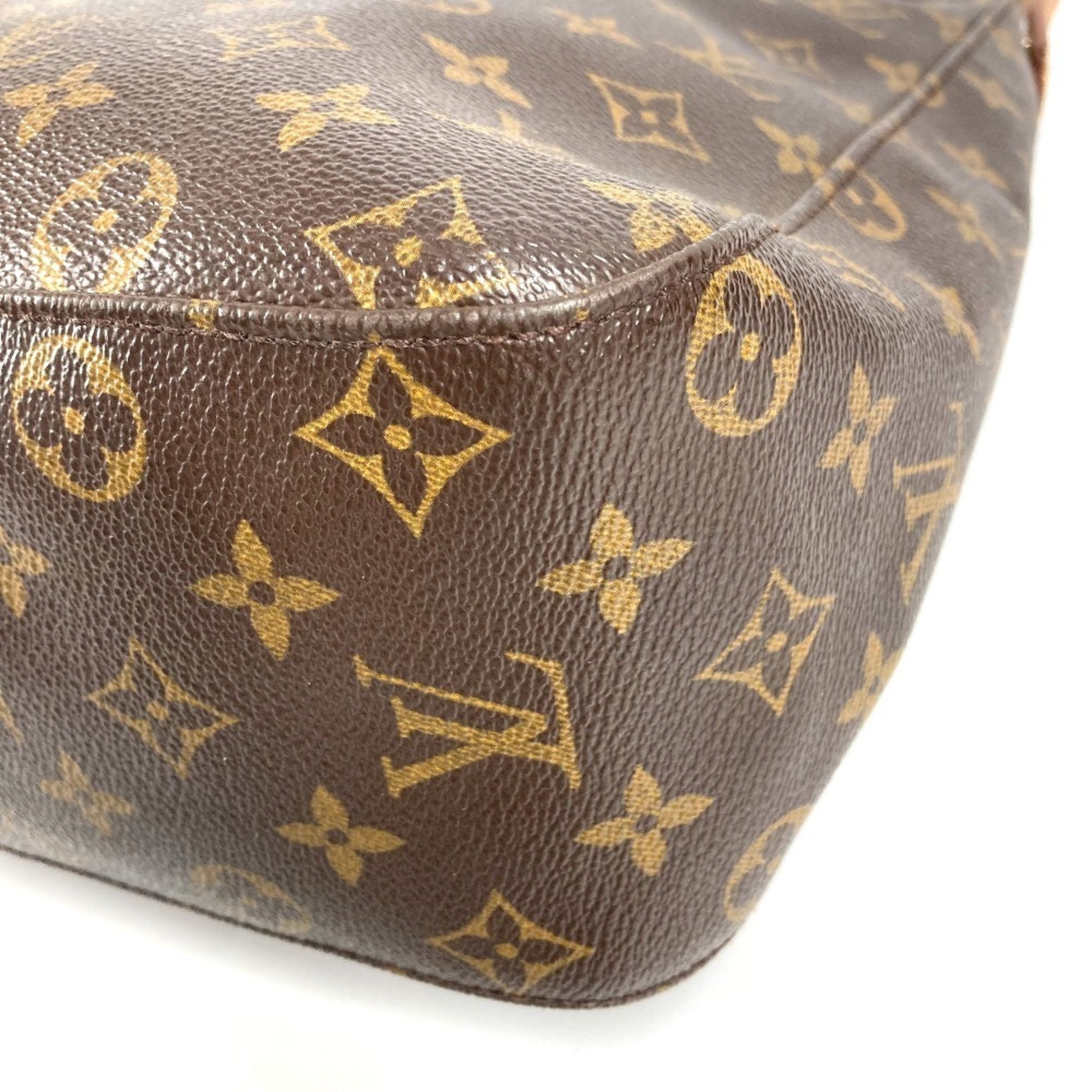 Louis Vuitton Brown Monogram Monogram Handbag Shoulder Bag (Pre-Owned)