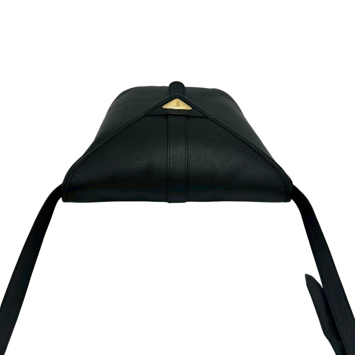 Yves Saint Laurent Black Leather Shoulder Bag (Pre-Owned)