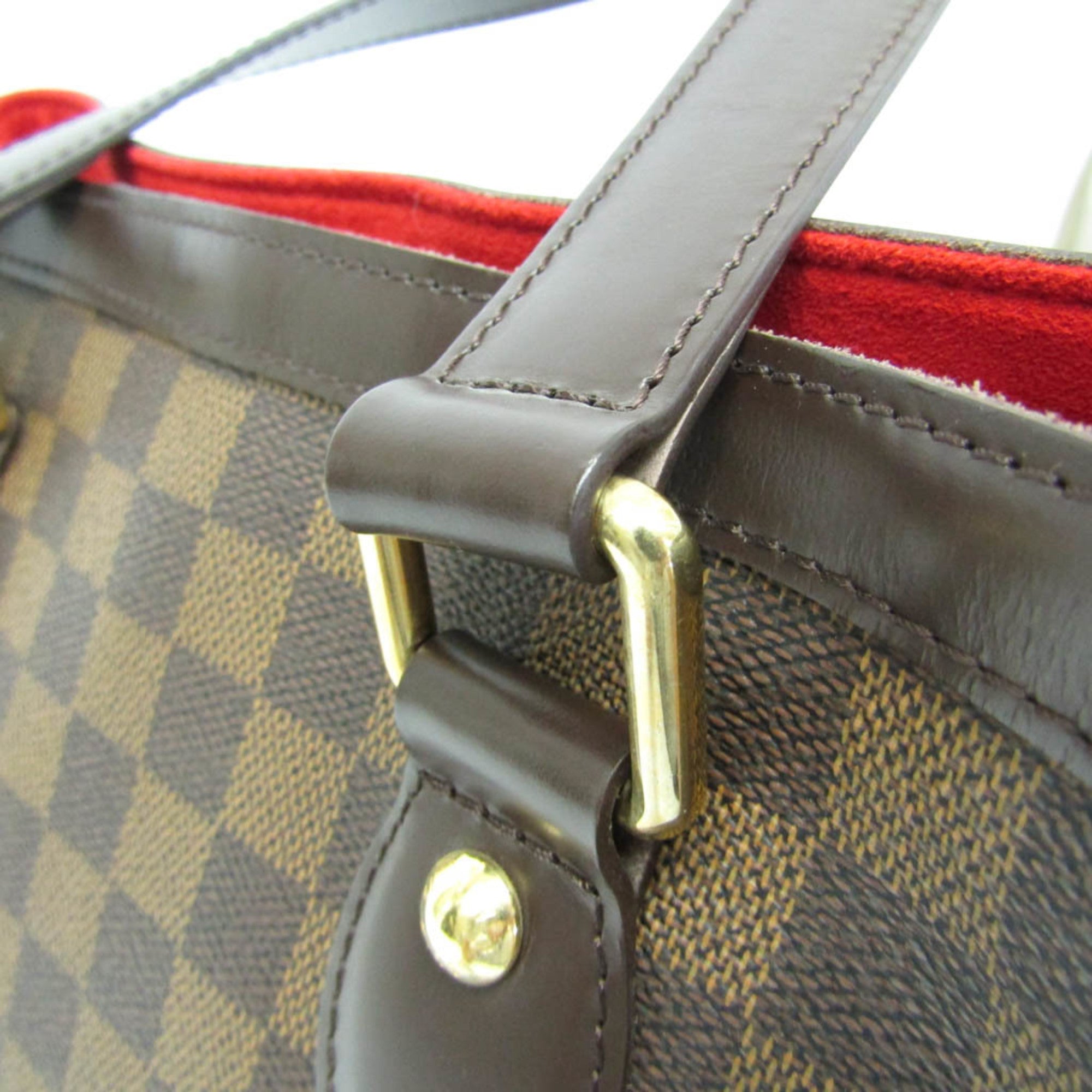 Louis Vuitton Damier Ebene Damier Canvas Handbag (Pre-Owned)