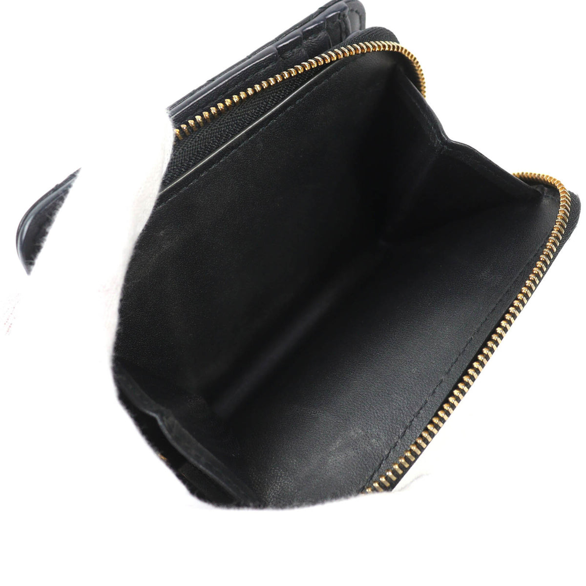Christian Dior Black Leather Wallet (Bi-Fold) (Pre-Owned)
