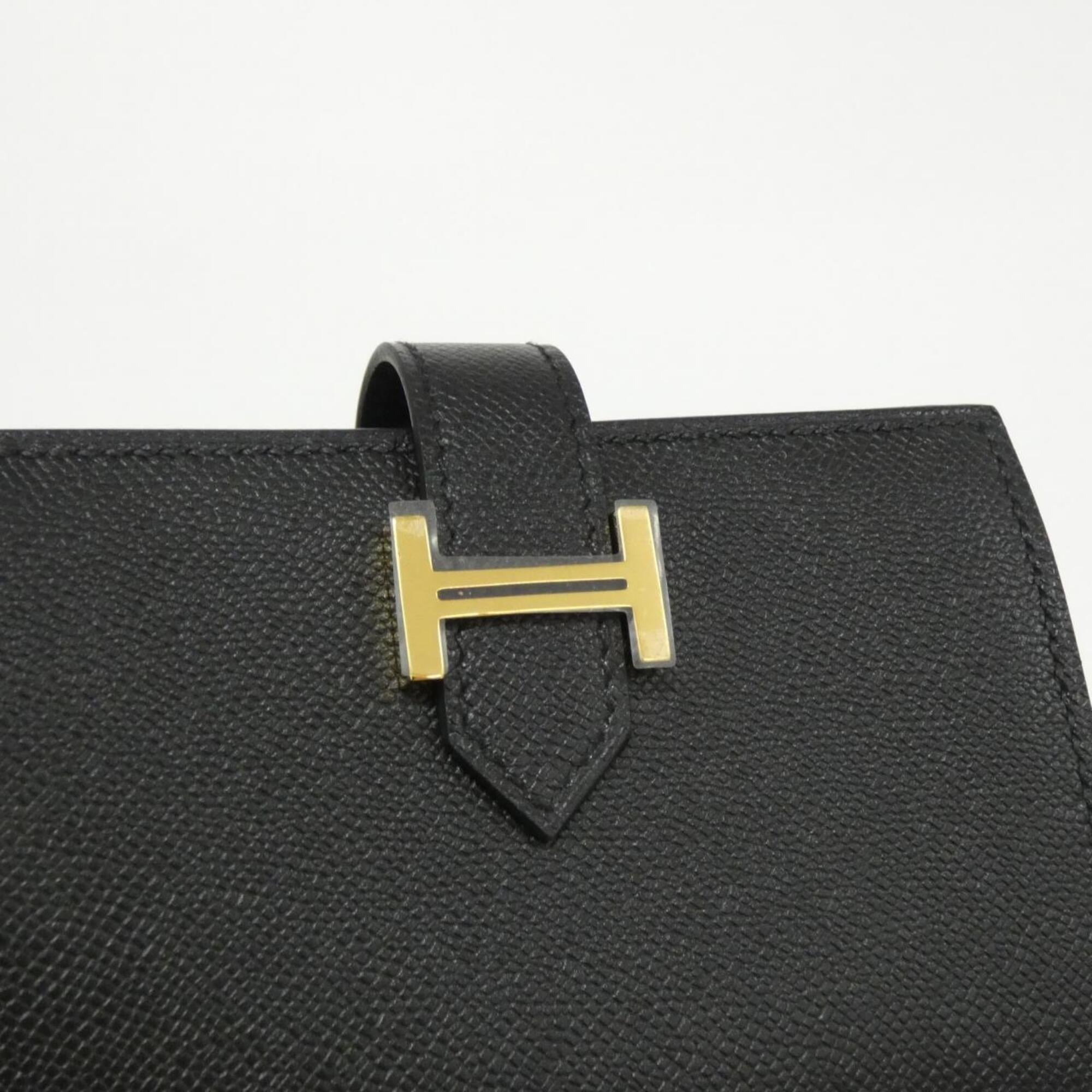 Hermes Black Wallet (Bi-Fold) (Pre-Owned)