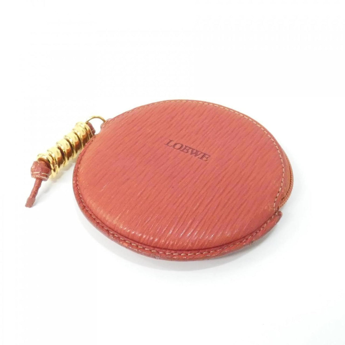 Loewe Brown Leather Coin Purse/Coin Case (Pre-Owned)