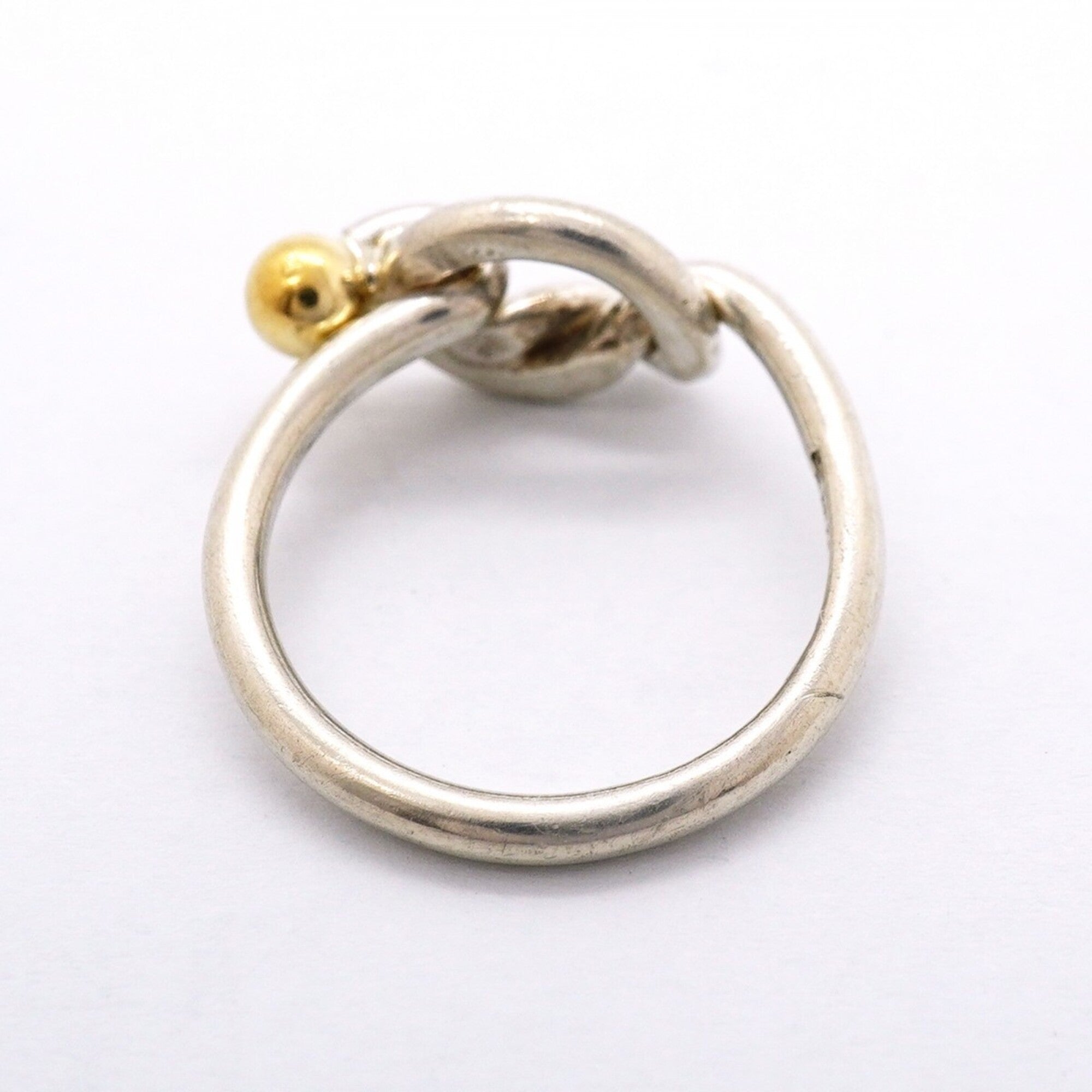 Tiffany Yellow Gold (18K) Silver 925 Band Ring (Pre-Owned)