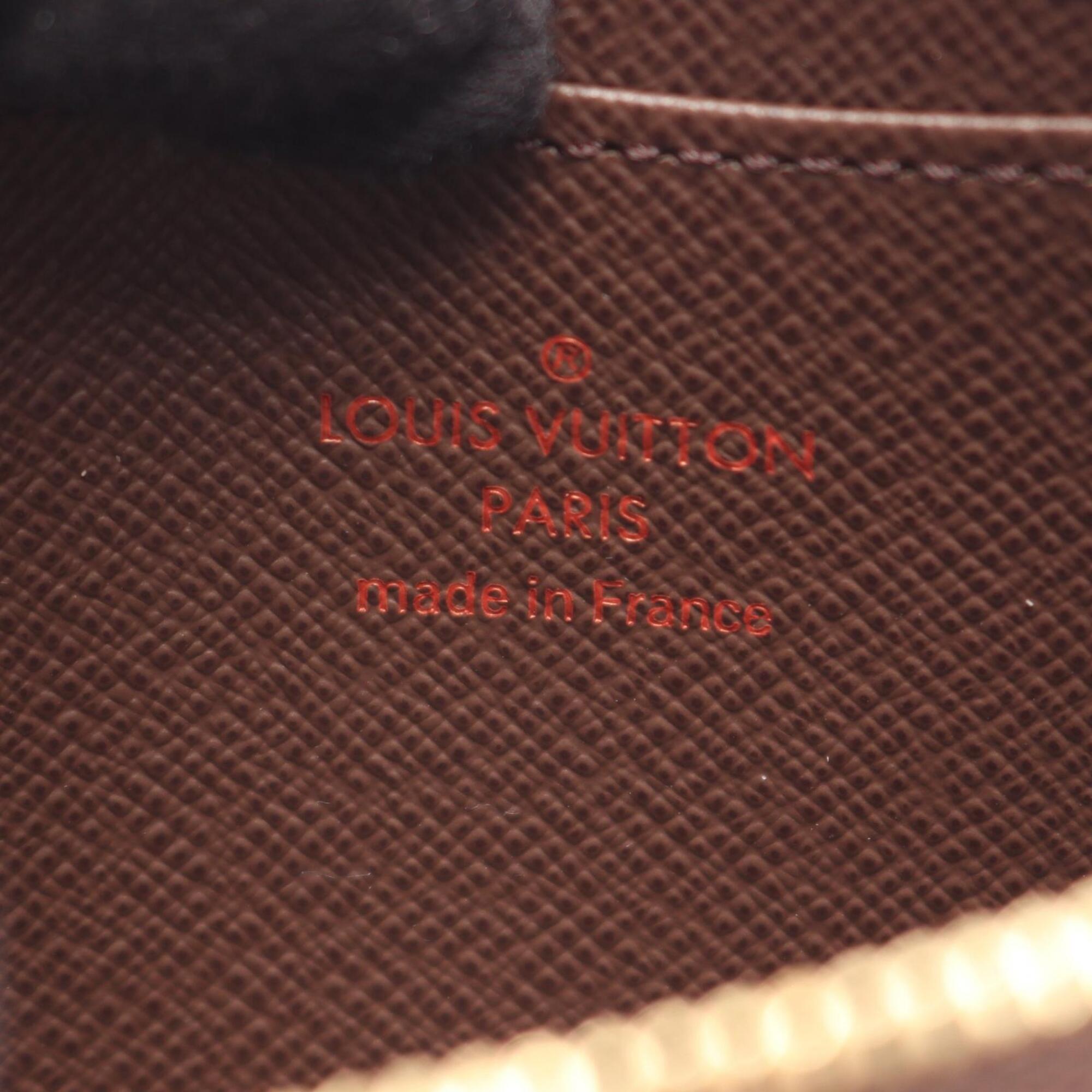 Louis Vuitton Brown Pvc Coin Purse/Coin Case (Pre-Owned)