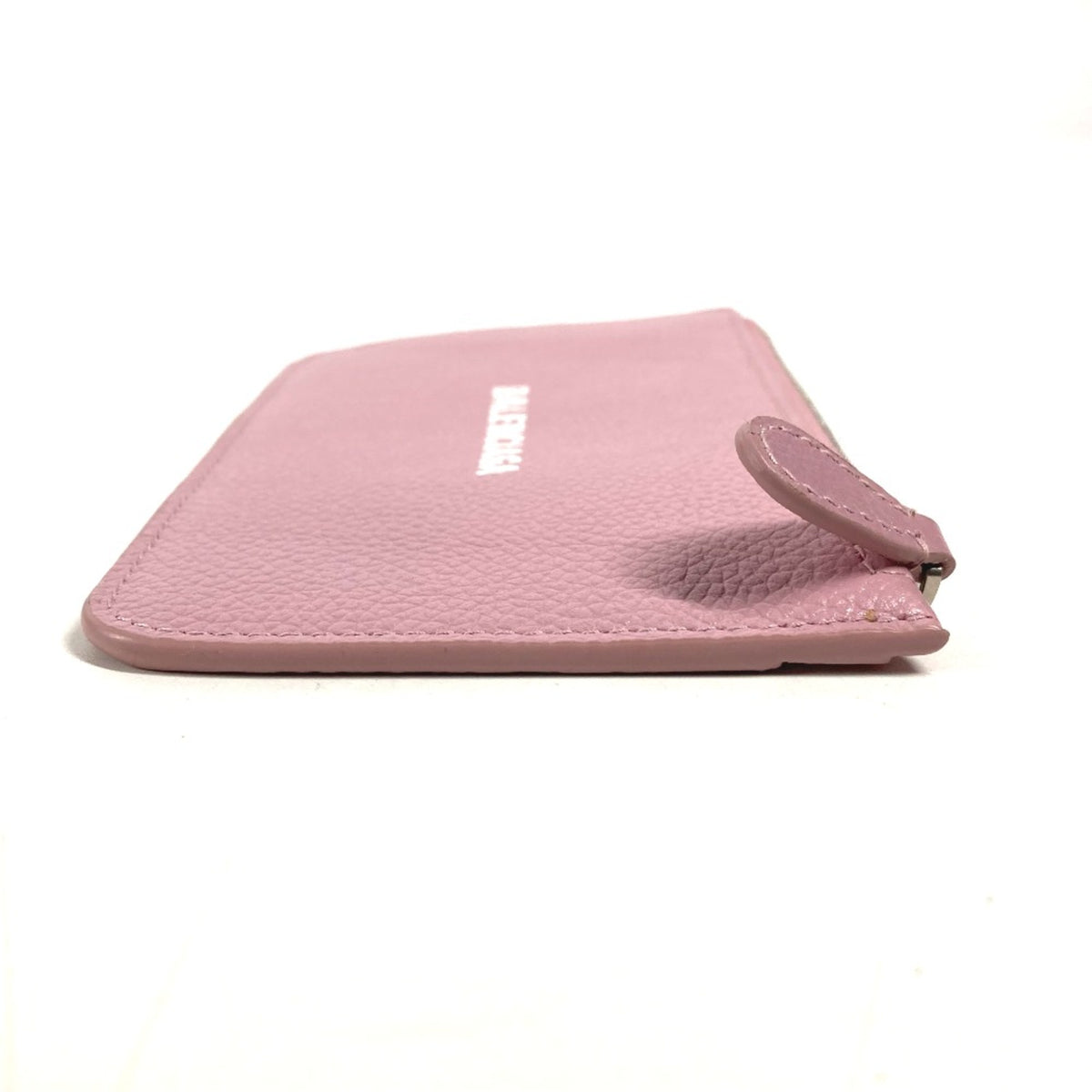 Balenciaga Pink Leather Coin Purse/Coin Case (Pre-Owned)